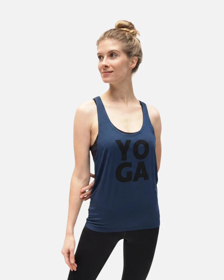 Kismet Yoga Tank Aja - Blue XS