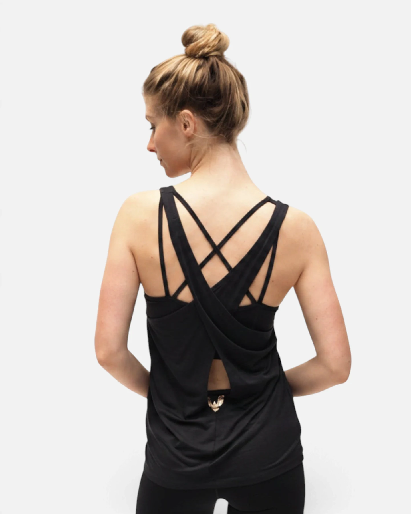 Kismet Yoga Tank Aja - Anthracite XS – Ansicht 2