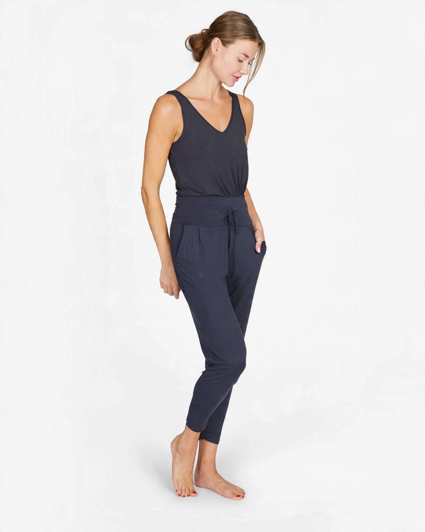 Kismet Cosy Twist Tank - Anthracite S – Ansicht 3