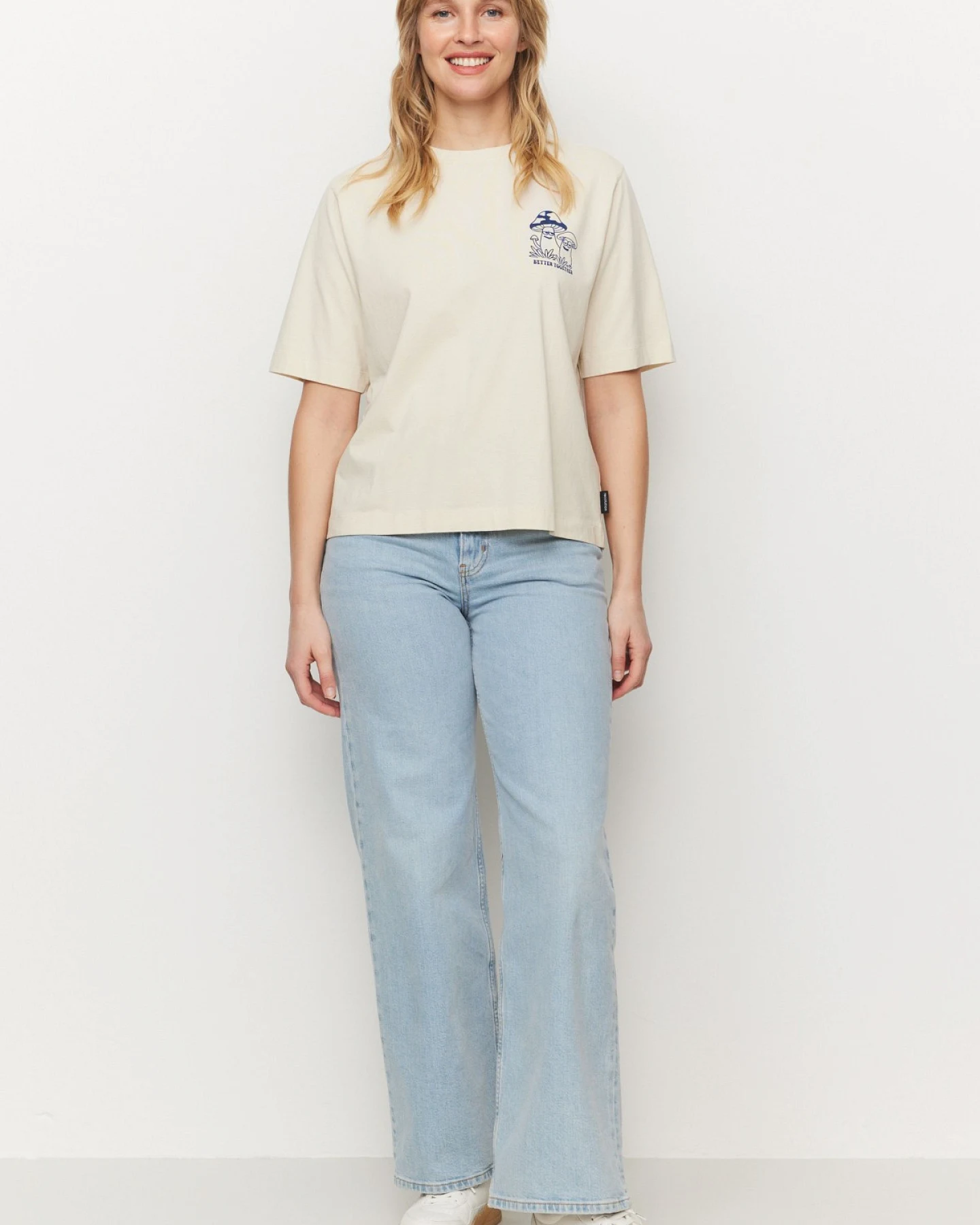 T-Shirt Azolla Better Together Off White – Ansicht 3