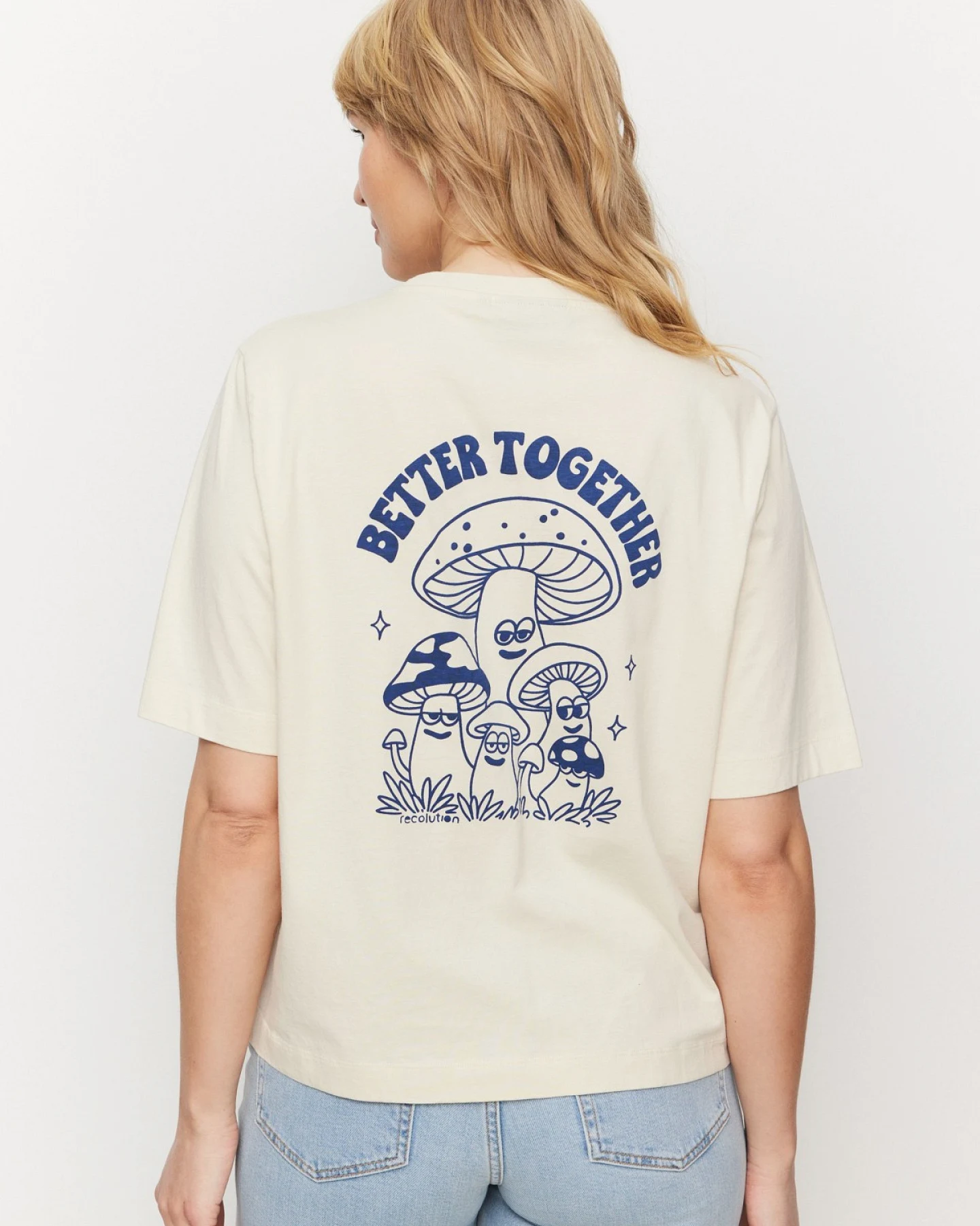 T-Shirt Azolla Better Together Off White – Ansicht 5