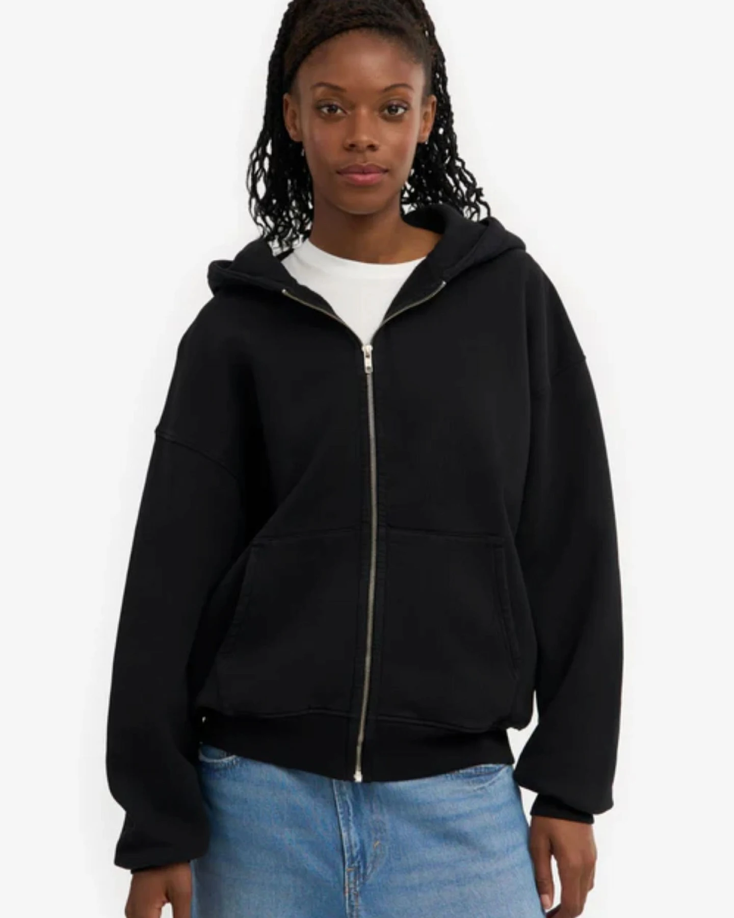 Sweatjacke Oversized – Ansicht 2