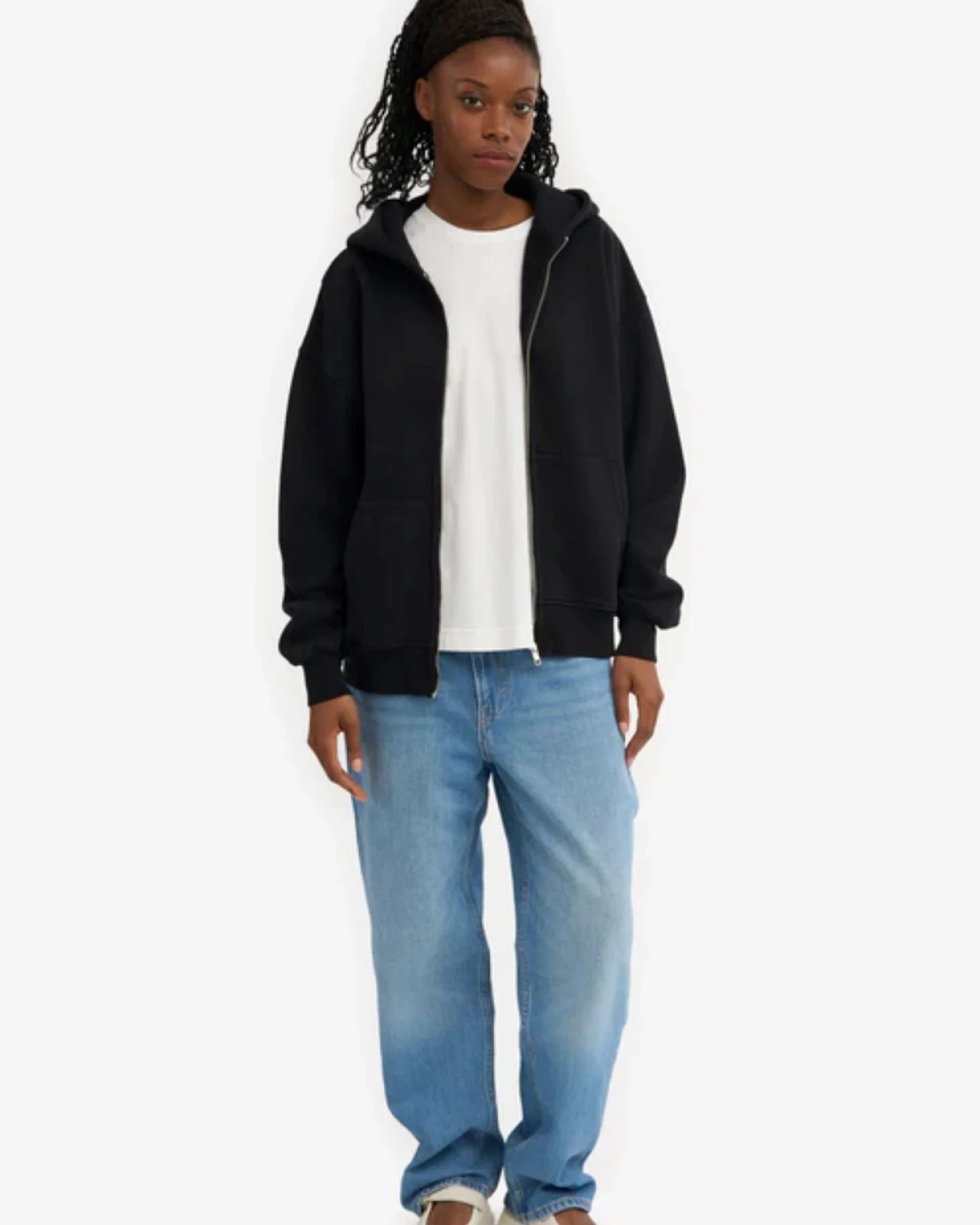 Sweatjacke Oversized – Ansicht 3