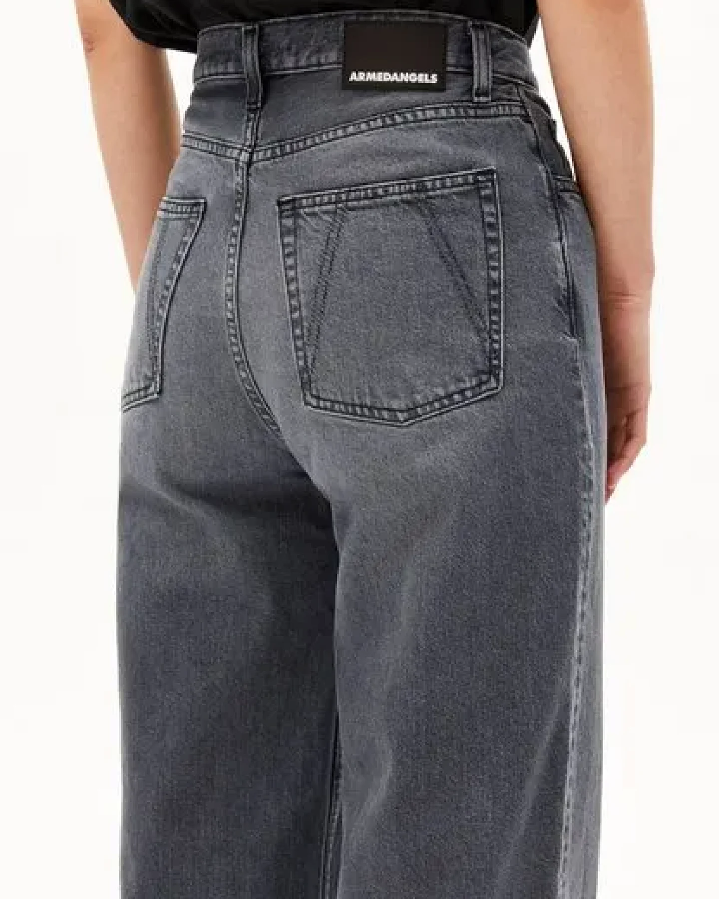 ARMEDANGELS ENIJAA Damen Wide Jeans recycelter Baumwolle – Ansicht 3