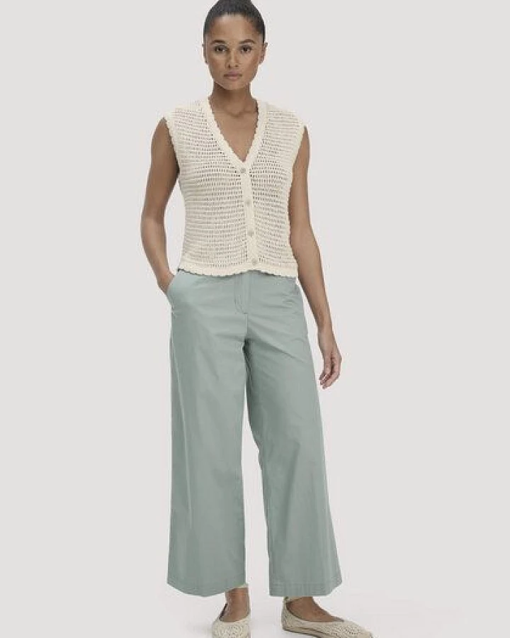 hessnatur Hose Culotte Regular aus Bio-Baumwolle