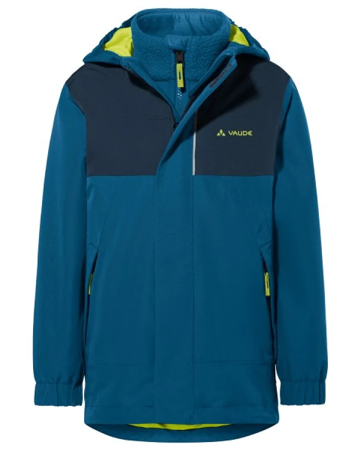 Vaude - Kid's Caprea 3in1 Jacket - Doppeljacke Gr 134/140 blau