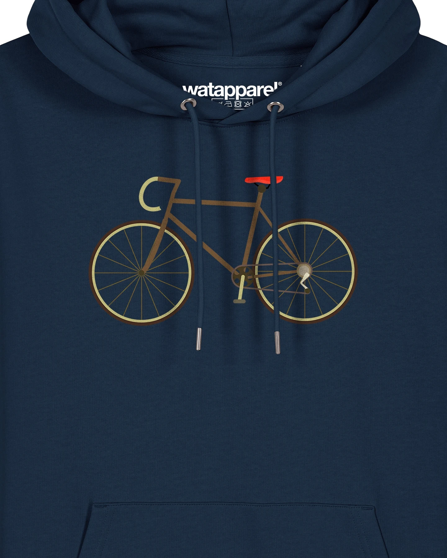 Watapparel Sweatshirt Fahrrad – Ansicht 3