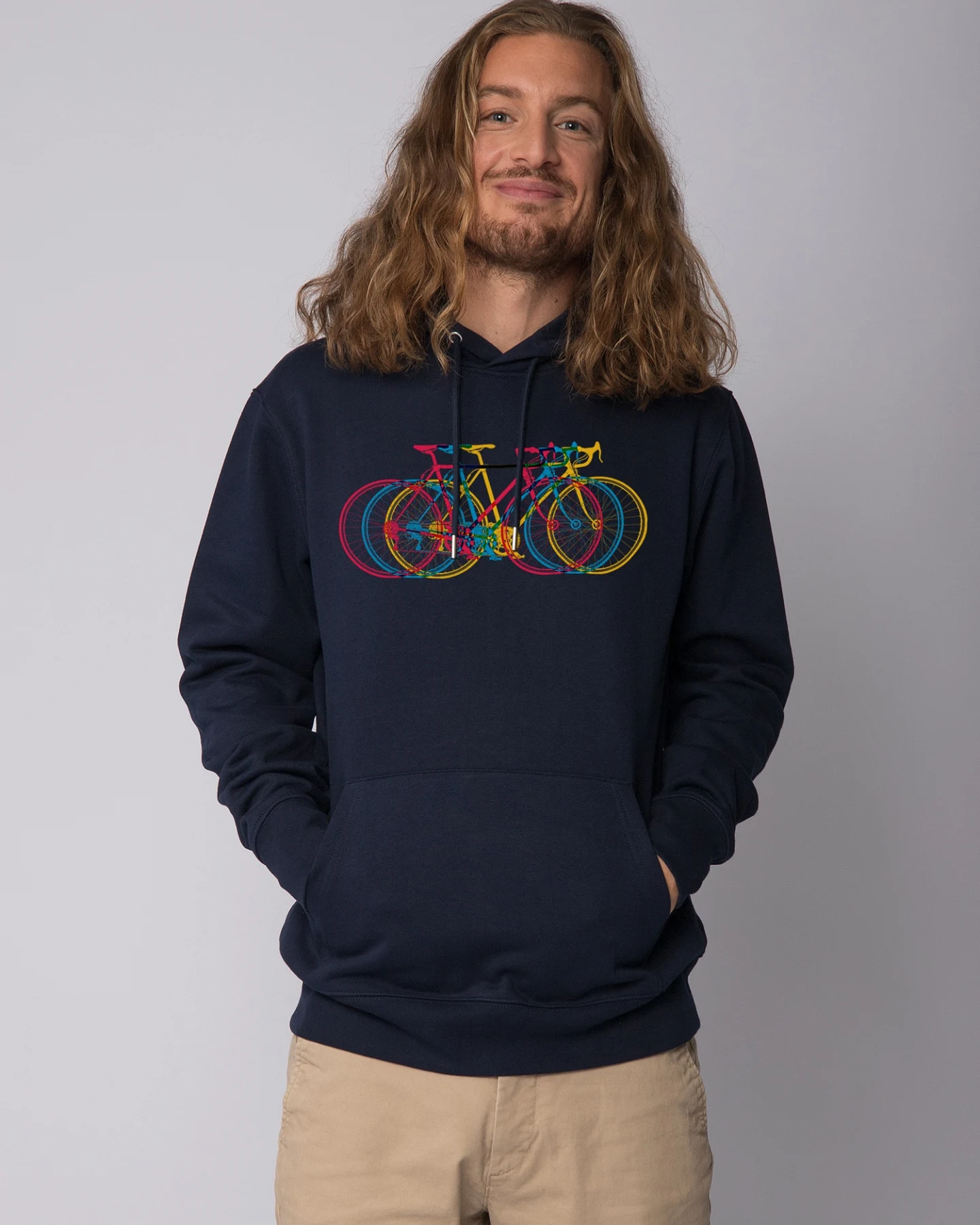 Watapparel Sweatshirt Fahrräder – Ansicht 2
