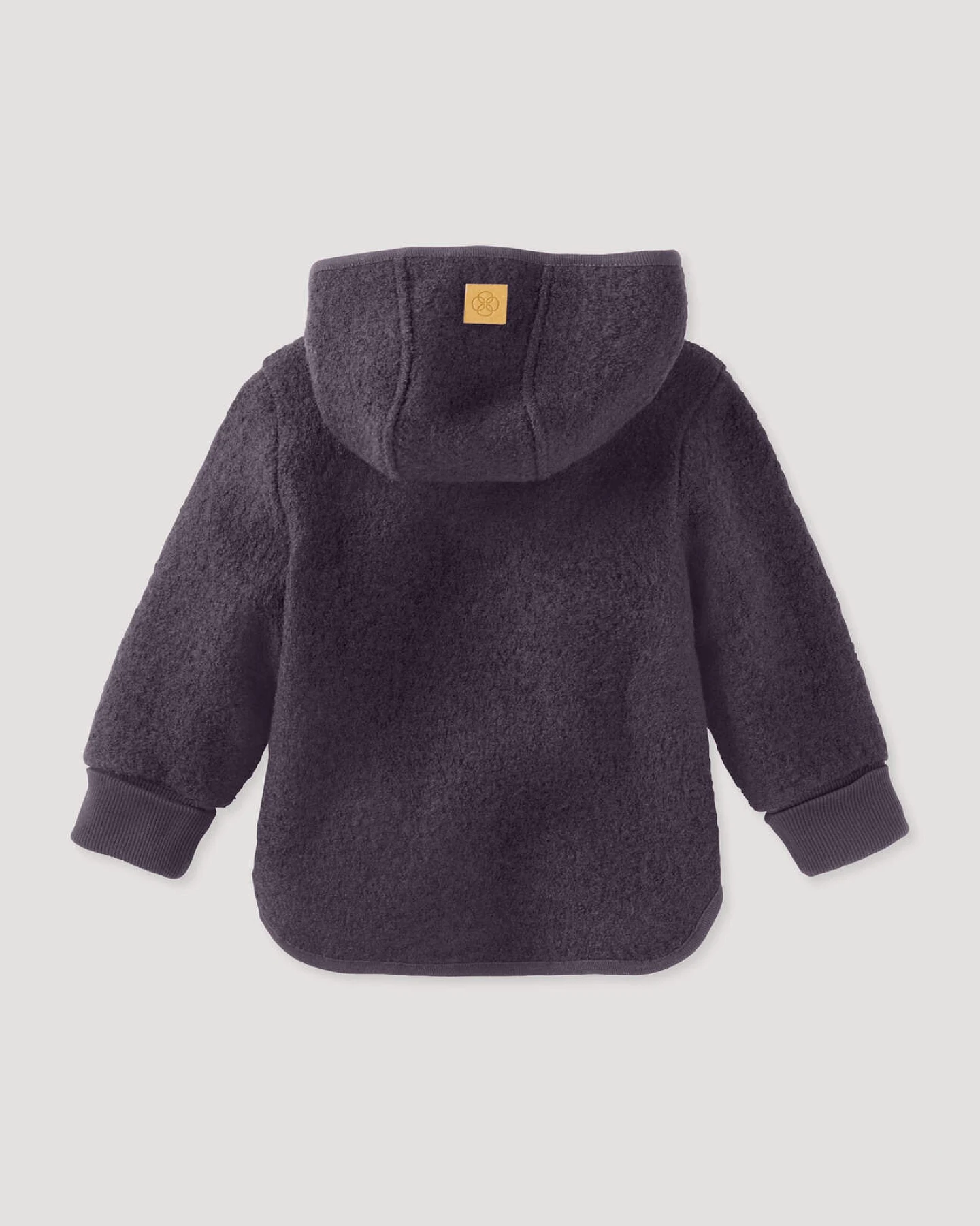 hessnatur Baby Walkjacke aus Bio-Merinowolle - lila - Größe 74/80 – Ansicht 2