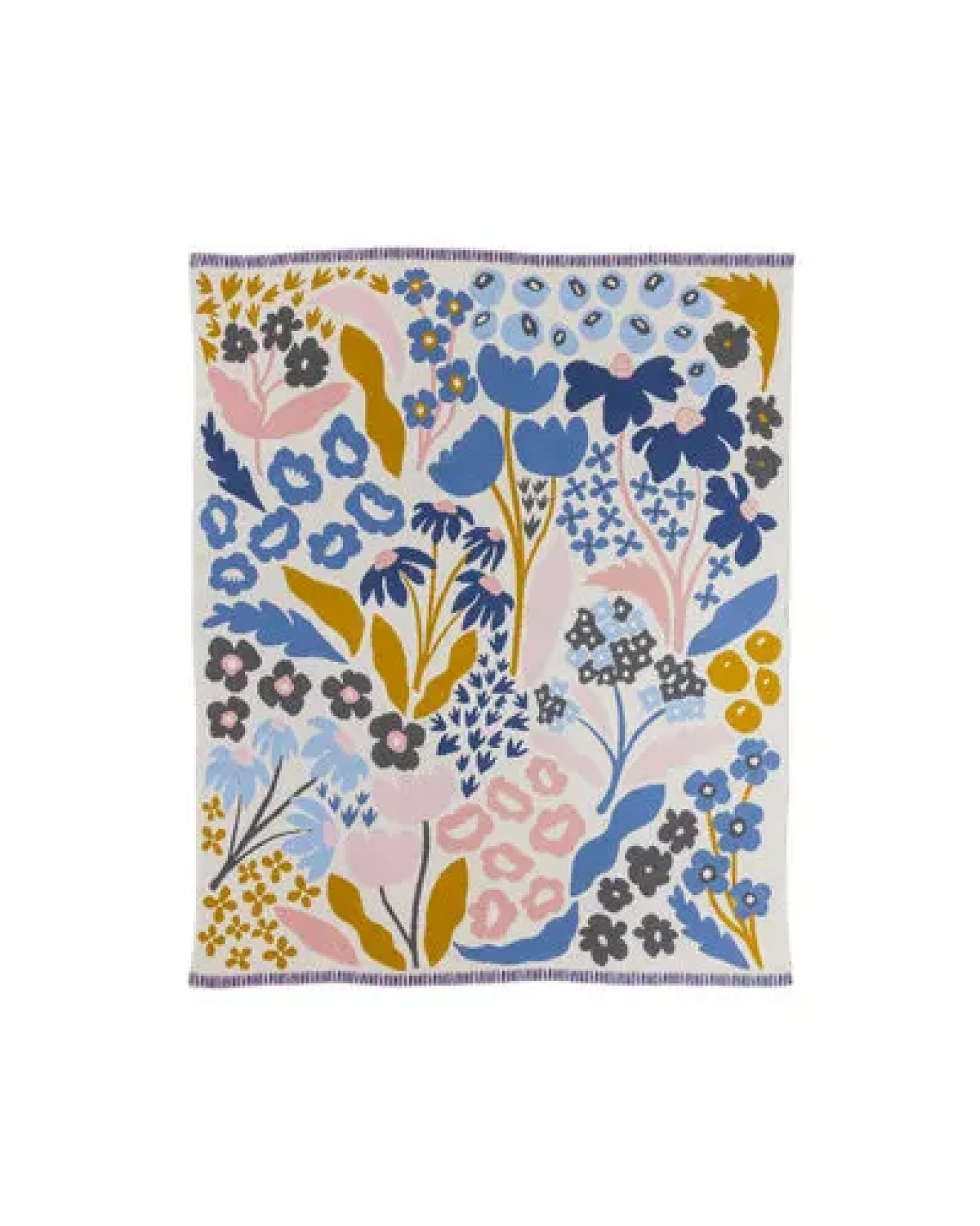 TRANQUILLO Strickdecke LILAE FLEUR GOTS zertifiziert (BS875) – Ansicht 2