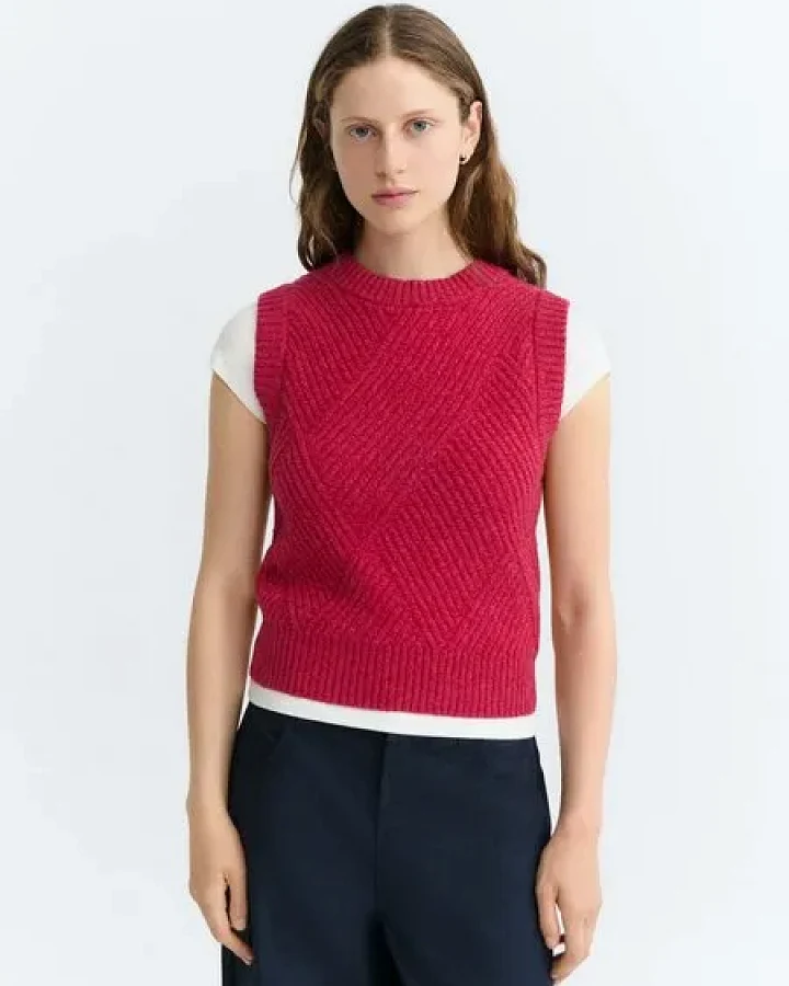 Produktseite: thinking mu Damen Pullunder - Kaia - aus Wolle