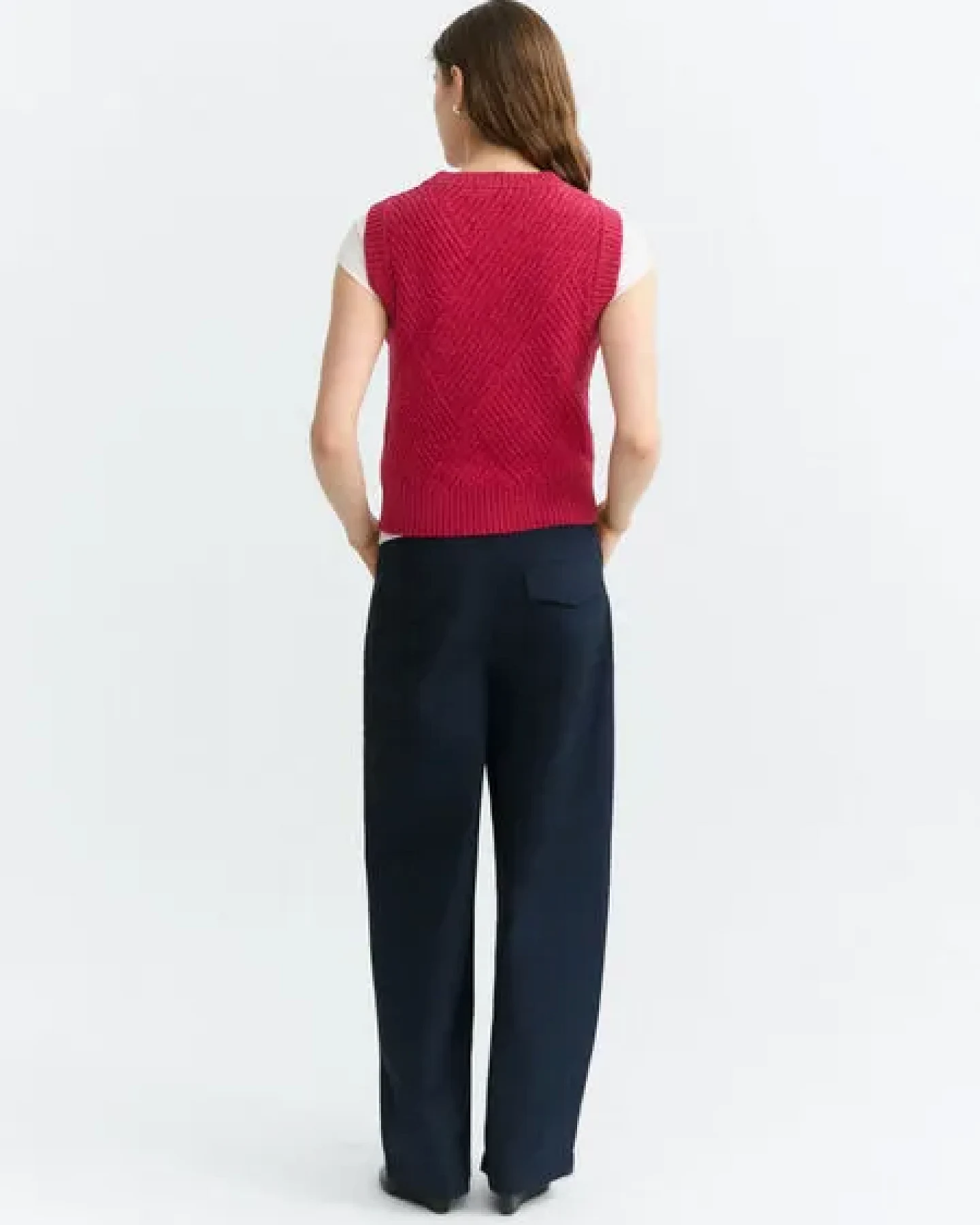 thinking mu Damen Pullunder - Kaia - aus Wolle – Ansicht 4
