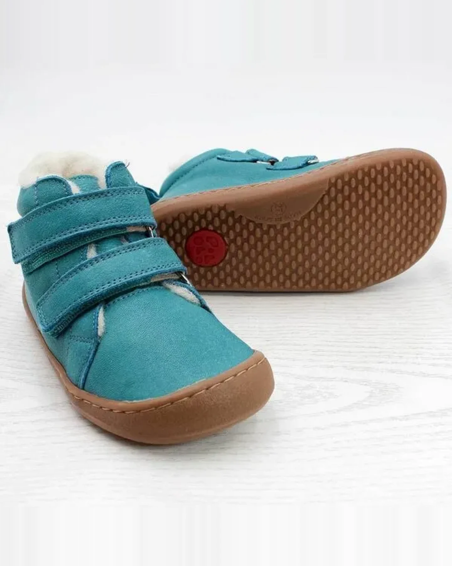 Pololo Barfuß Winterstiefel aus pflanzlich gegerbtem Leder, unisex, Gr. 22-34 – Ansicht 2