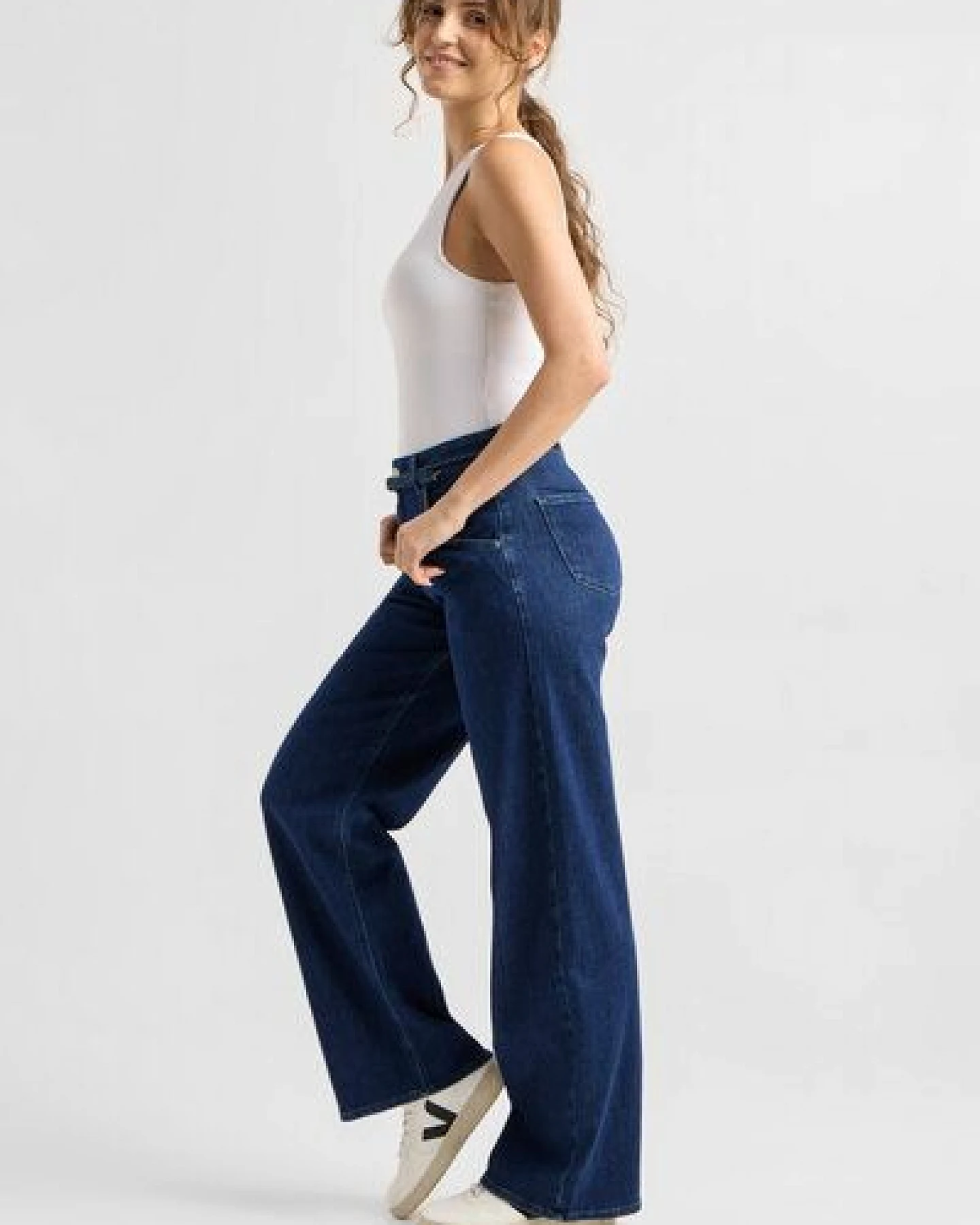 Damen Jeans BLINK High Waist Wide DAWN Bio-Baumwolle – Ansicht 4