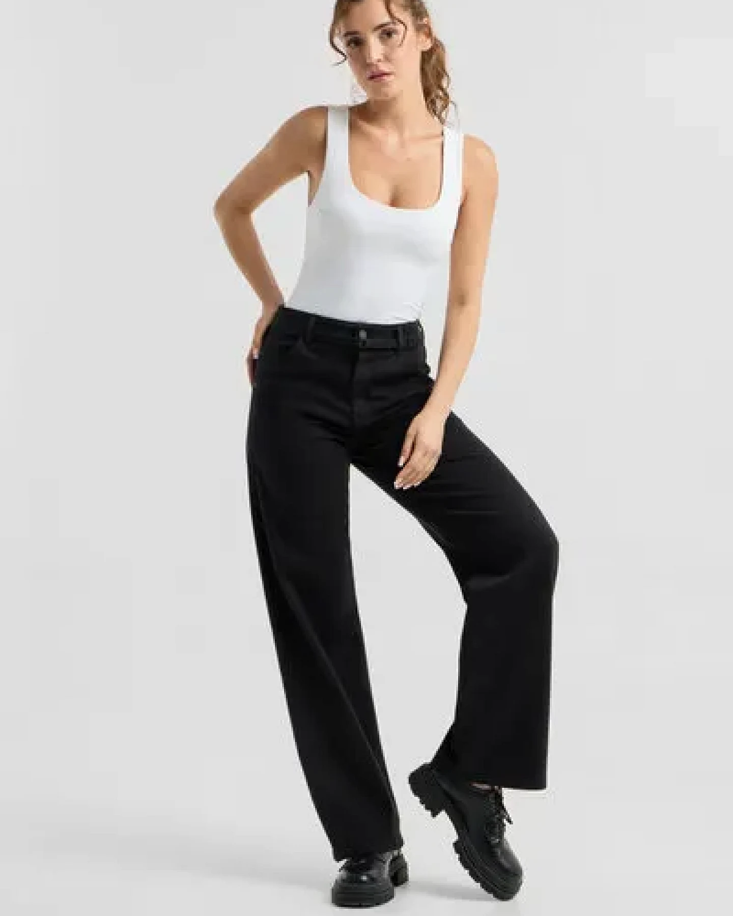 Damen Jeans BLINK High Waist Wide DAWN Bio-Baumwolle – Ansicht 3