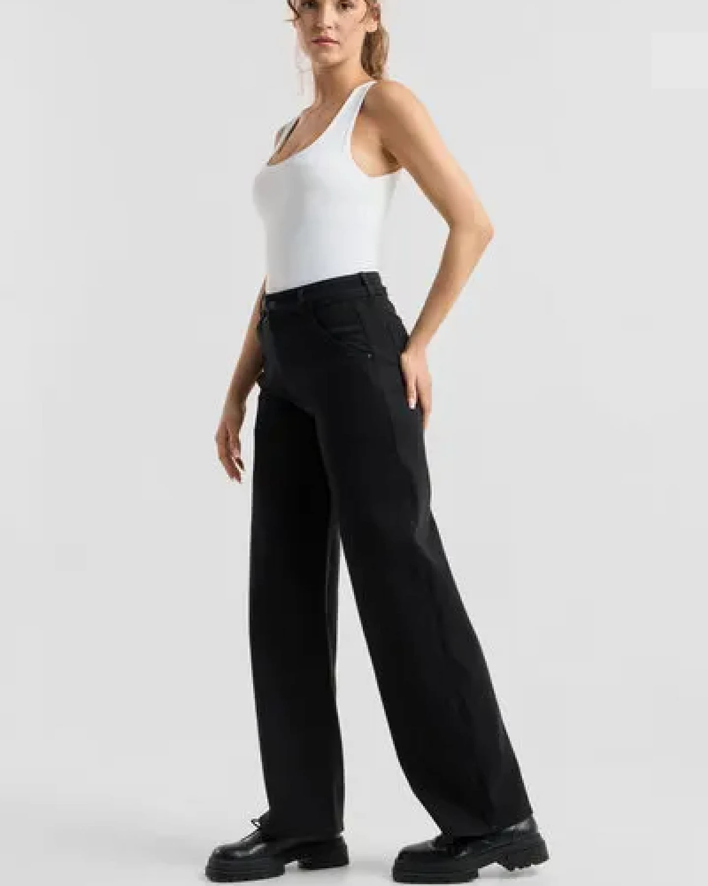 Damen Jeans BLINK High Waist Wide DAWN Bio-Baumwolle – Ansicht 3
