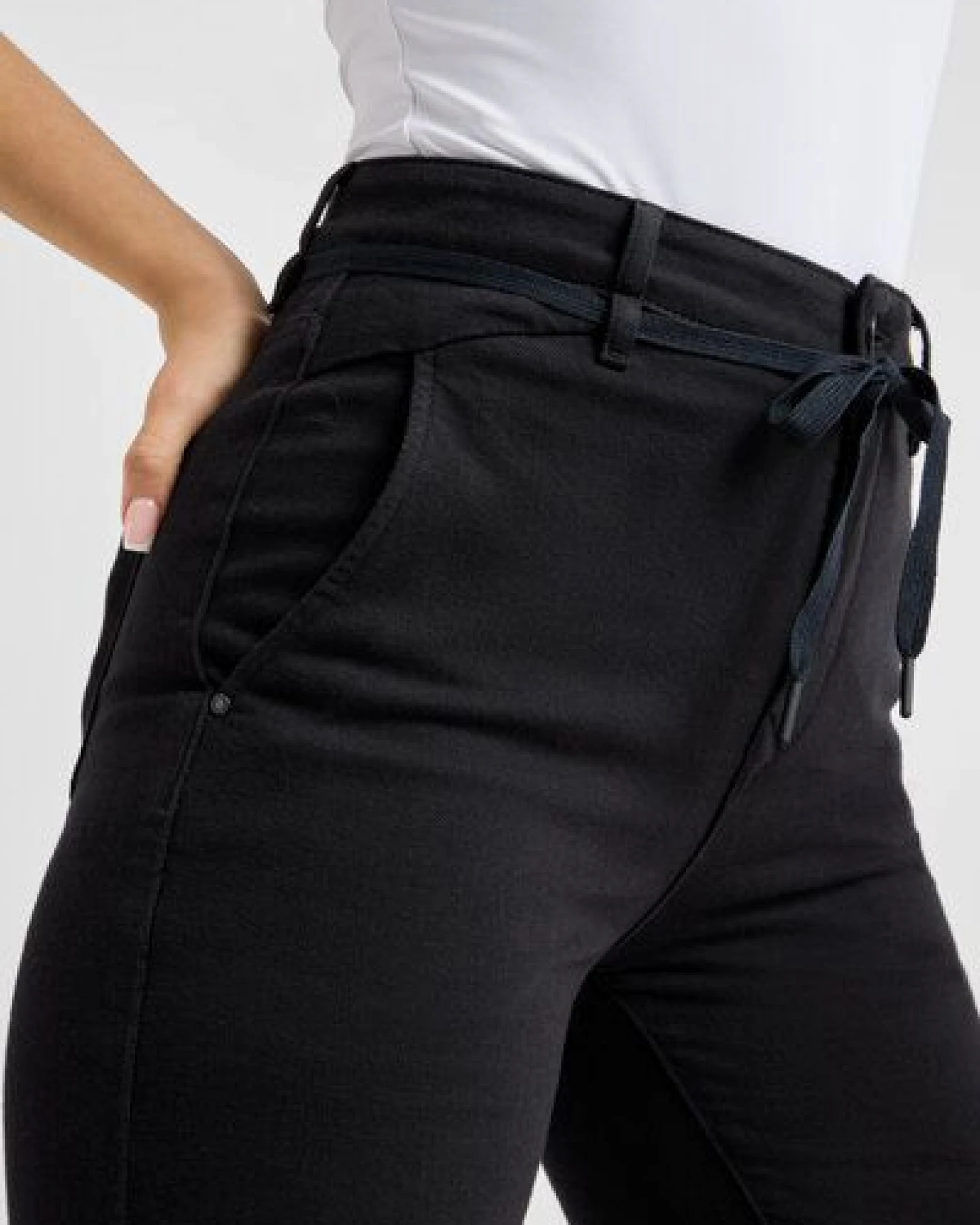 Damen Jeans DEW Flared High Waist French Pocket DAWN Bio-Baumwolle – Ansicht 4