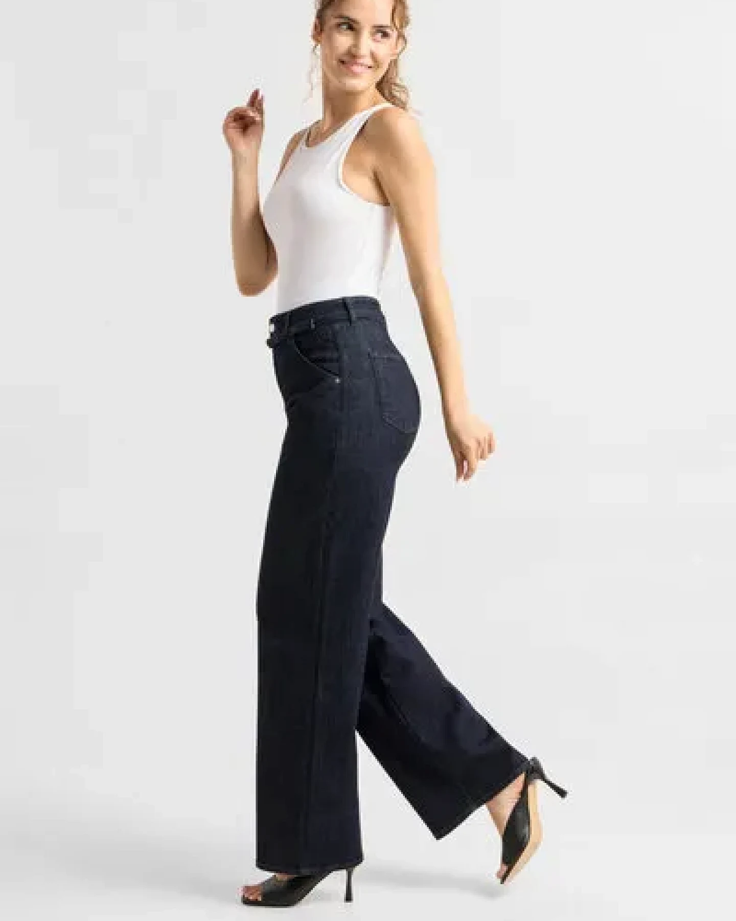 Damen Jeans BLINK High Waist Wide DAWN Bio-Baumwolle – Ansicht 3