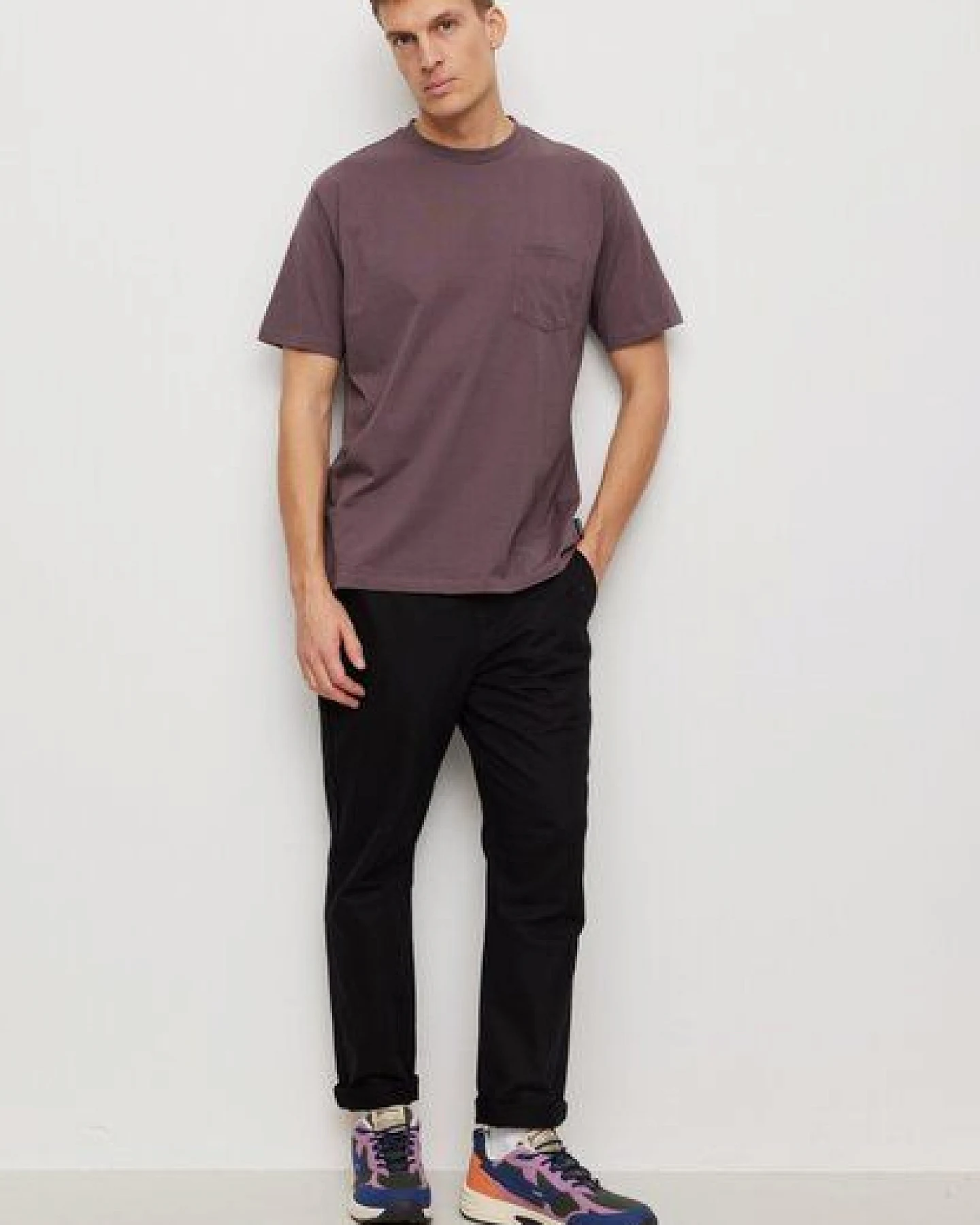 Herren T-Shirt aus Baumwolle - APOSERIS POCKET - recolution – Ansicht 3
