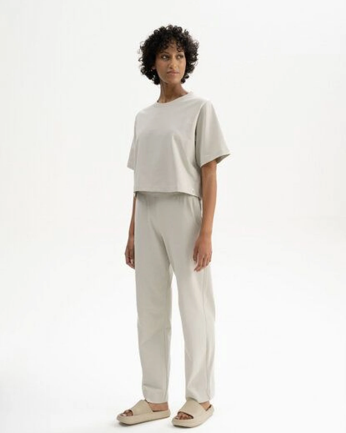 Cropped T-Shirt schwer Style JOSHNA – Ansicht 3