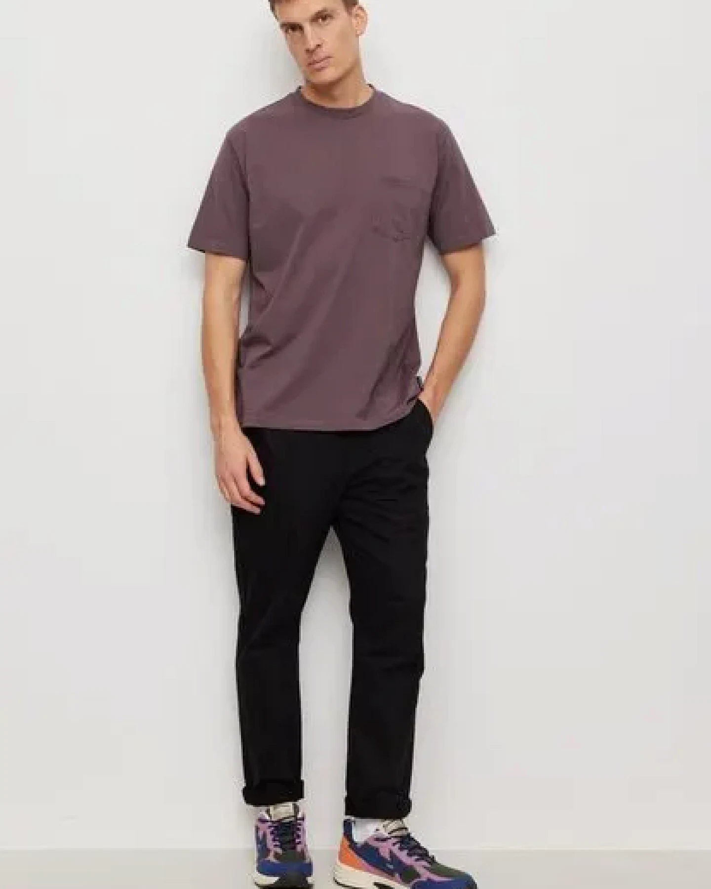 Herren T-Shirt aus Baumwolle - APOSERIS POCKET - recolution – Ansicht 3