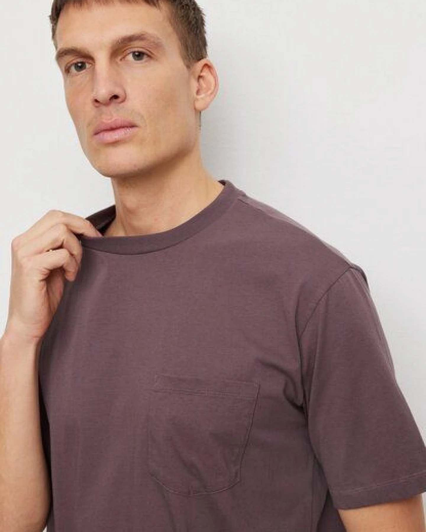 Herren T-Shirt aus Baumwolle - APOSERIS POCKET - recolution – Ansicht 4