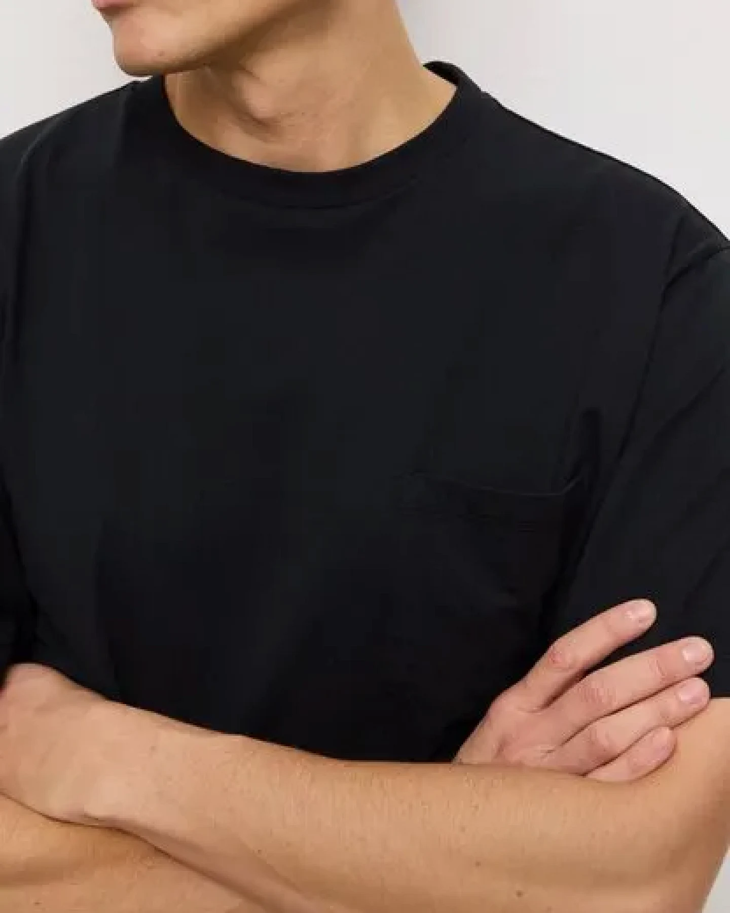 Herren T-Shirt aus Baumwolle - APOSERIS POCKET - recolution – Ansicht 4
