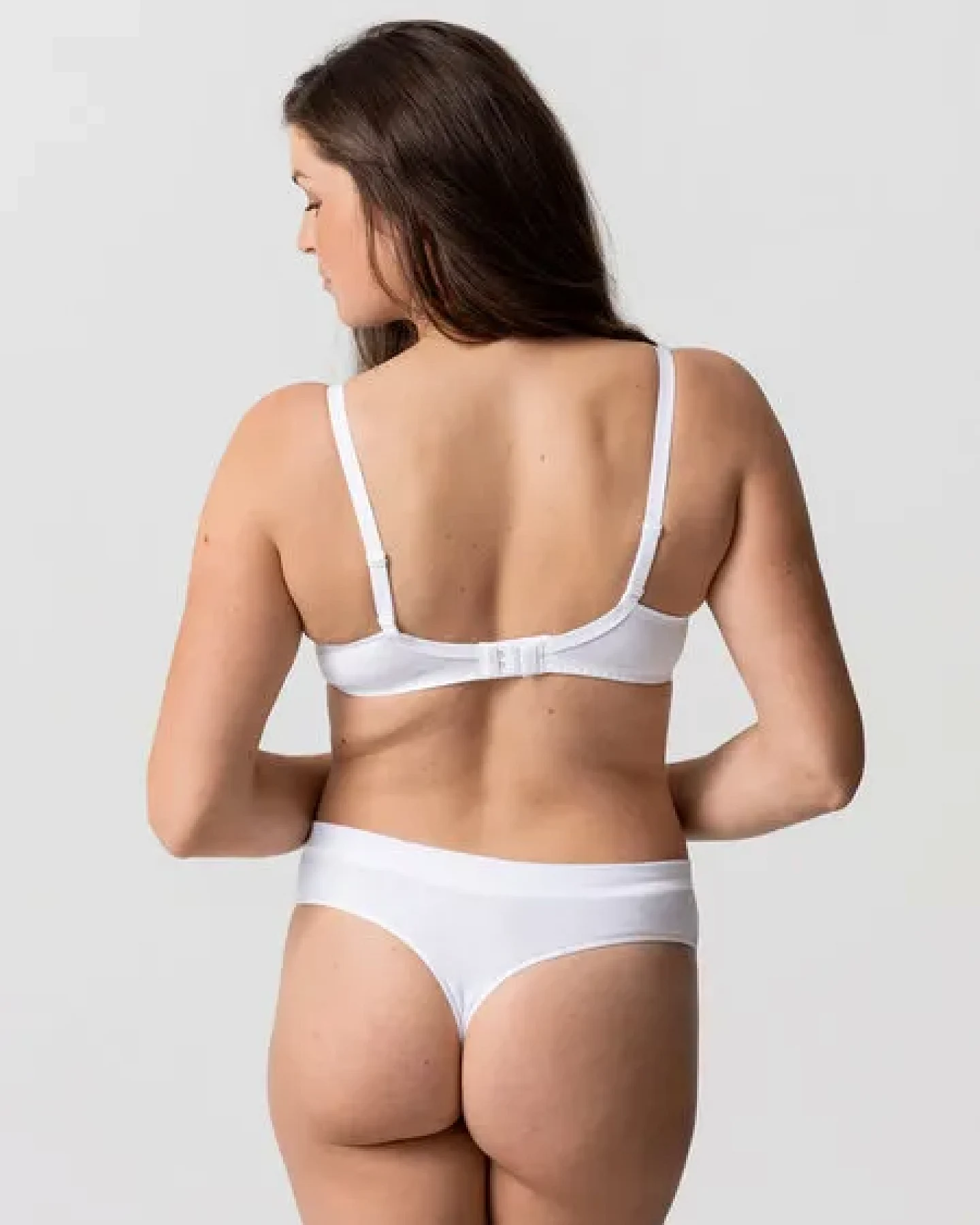 erlich textil Paula bügelloser BH mit Spitze aus Polyamid, made in Europe – Ansicht 3