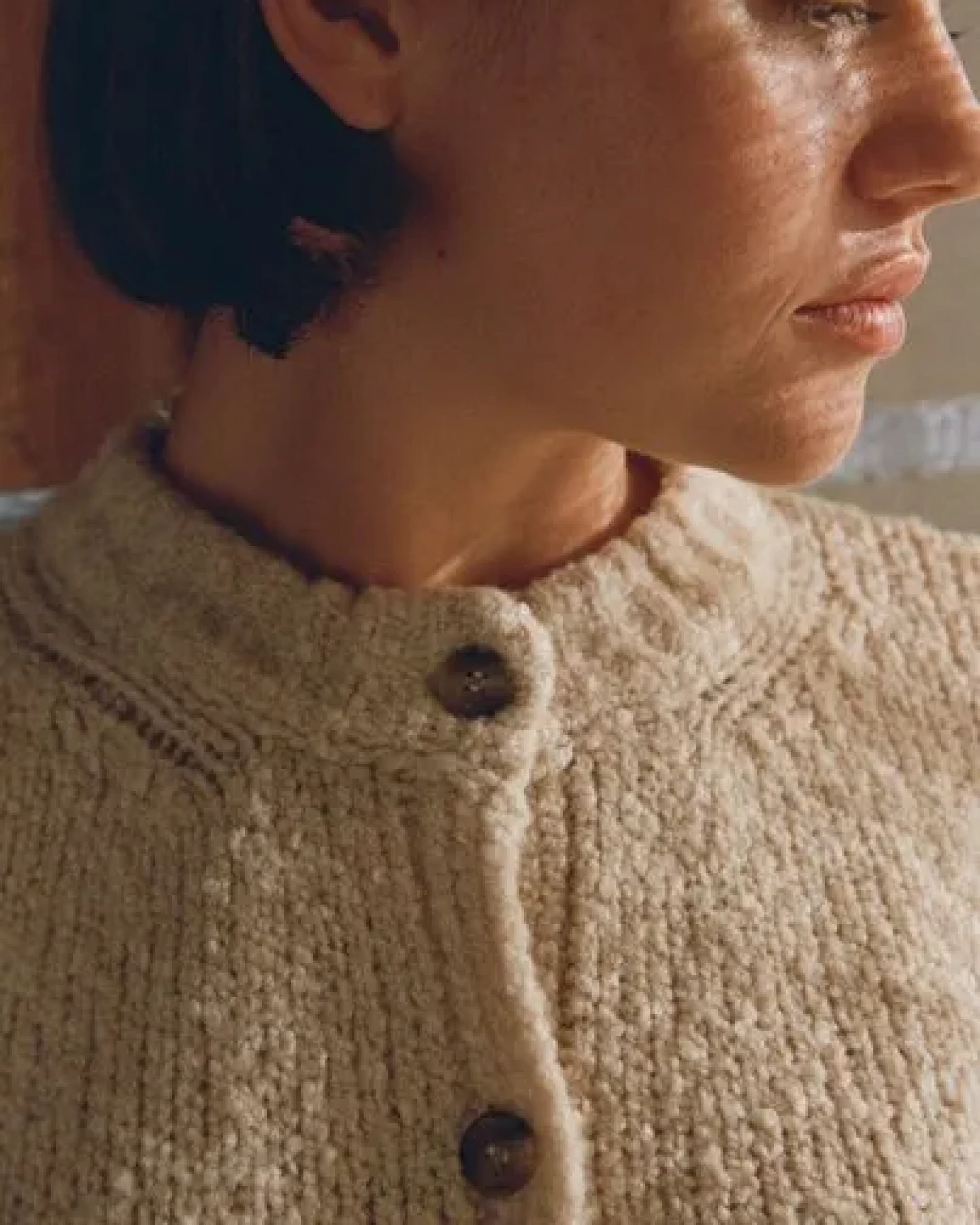 Nénés Suzanes Cardigan – Beige – Ansicht 2