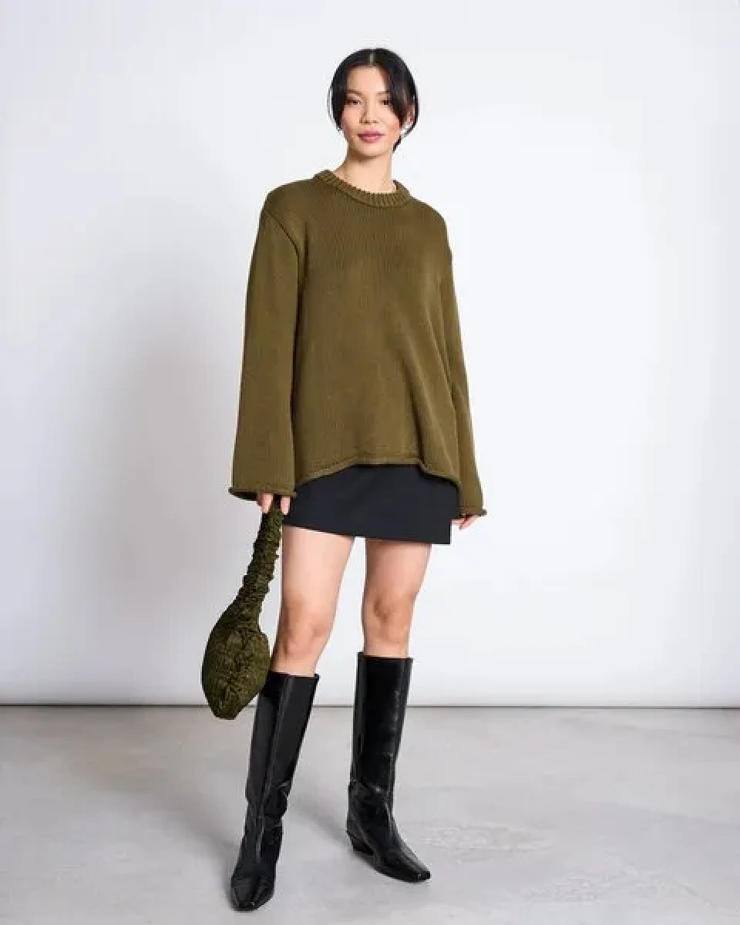 JAN N JUNE Strickpullover SONA aus Bio-Baumwolle GOTS – Ansicht 2