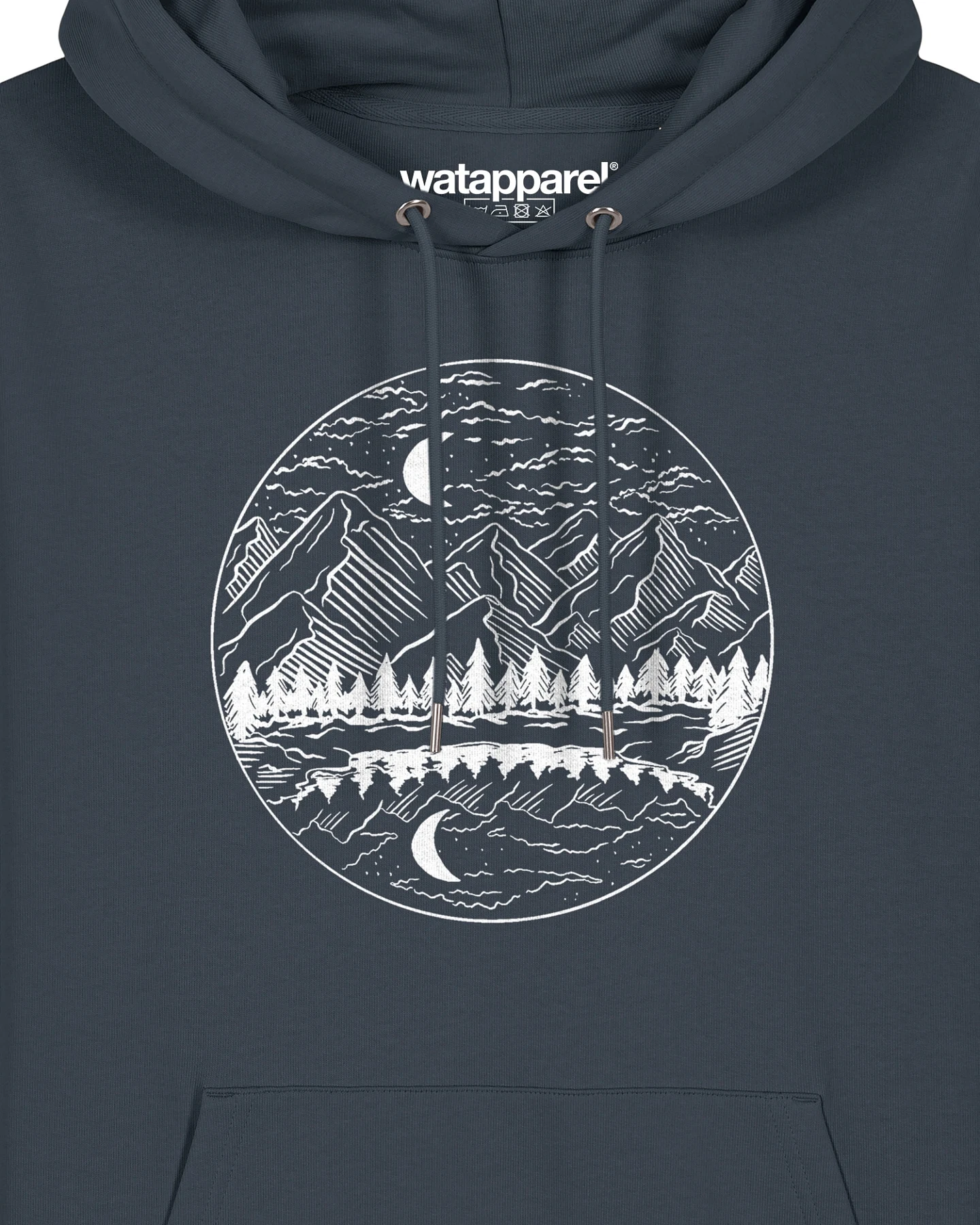 Watapparel Sweatshirt Mountains by night – Ansicht 3