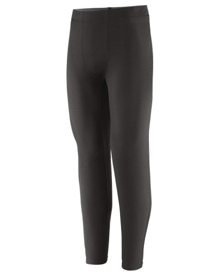 Patagonia - Capilene Lightweight Bottoms - Kunstfaserunterwäsche Gr S schwarz/grau