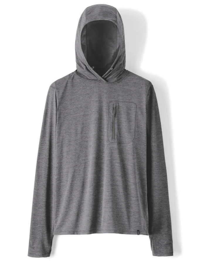 Patagonia - Cap Cool Sun Hoody - Funktionsshirt Gr XL grau