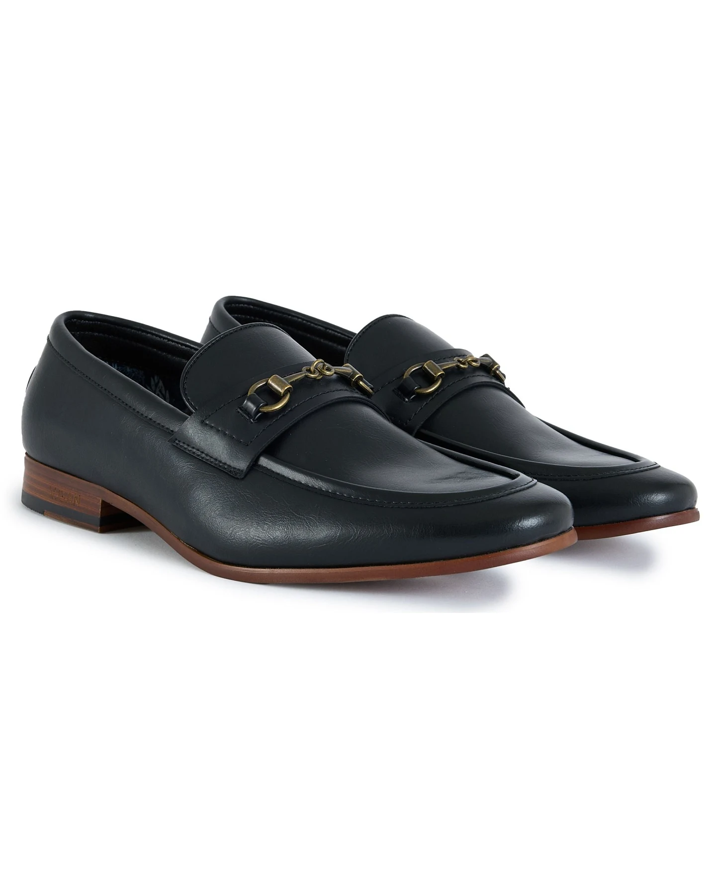 V.GAN Herren vegan Loafer Cappuccino Schwarz – Ansicht 2