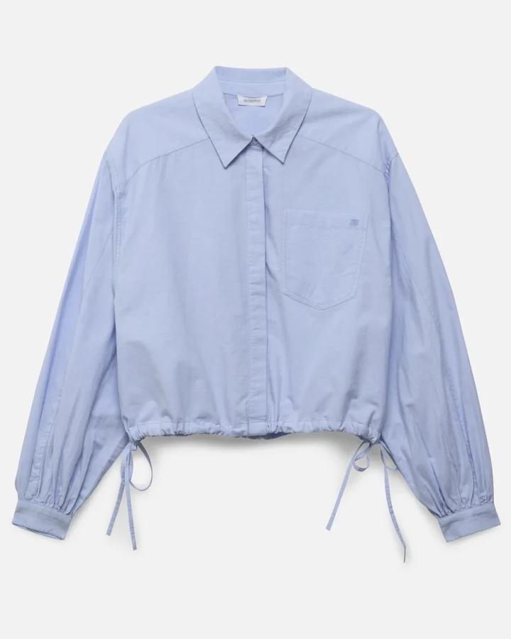 Alchemist Damen vegan Bluse Fay Himmelblau
