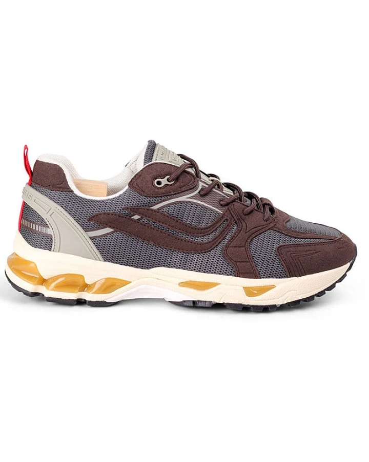 Genesis Damen vegan Sneaker G-Ultra Bunt Braun/Grau