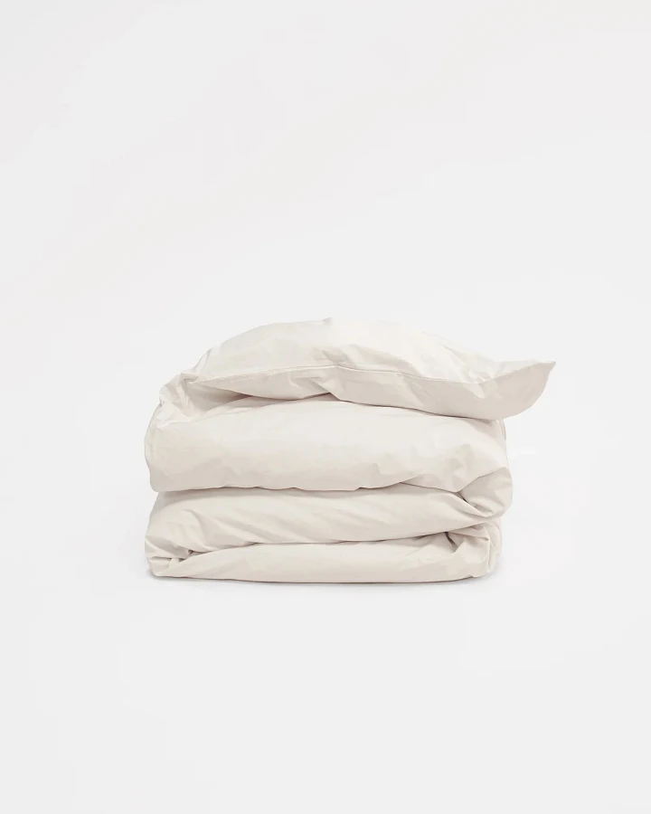 Produktseite: erlich textil Finn Bettdeckenbezug für Unisex aus Baumwolle in sand