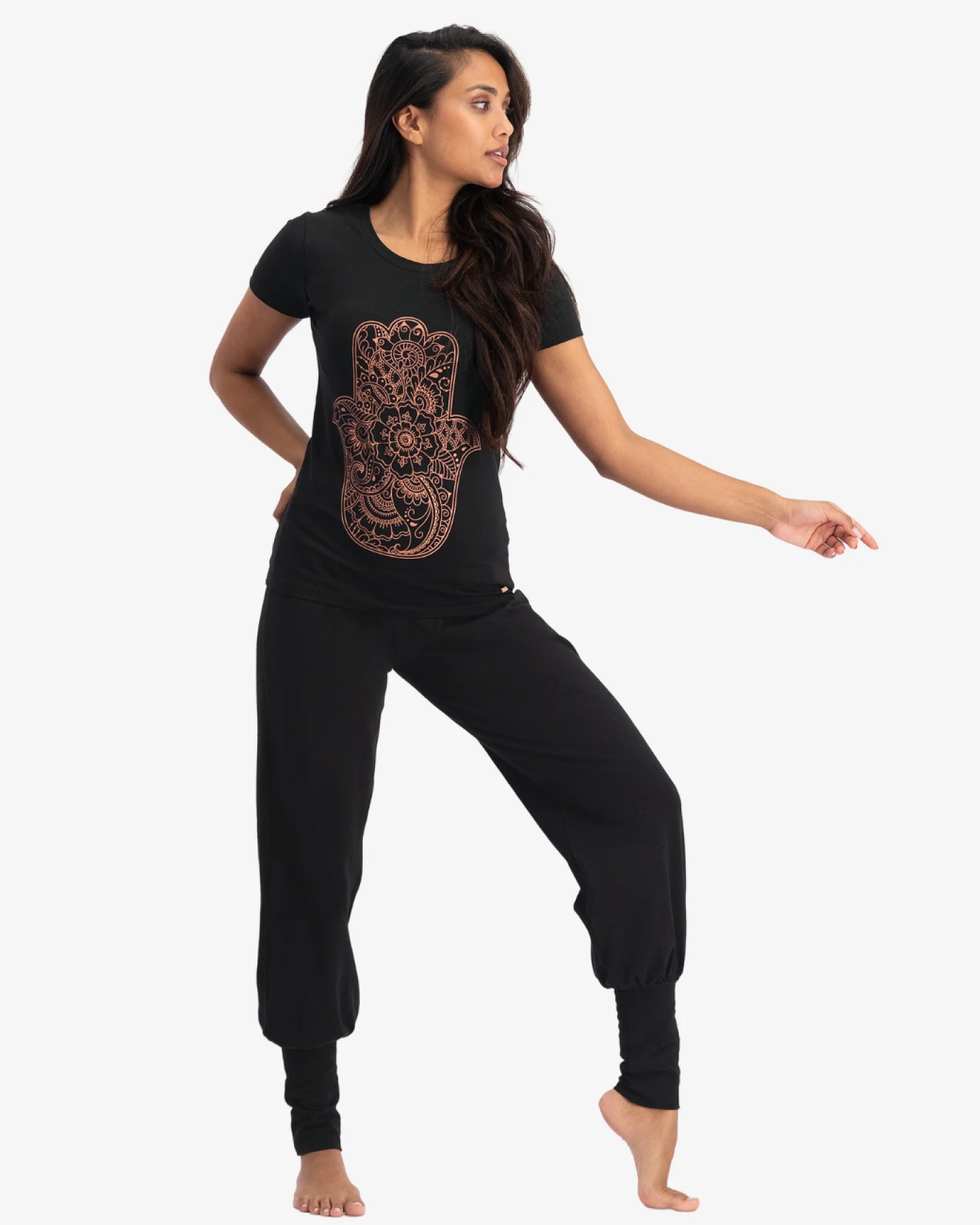 Urban Goddess Yogahose Dakini - Onyx Black S – Ansicht 4