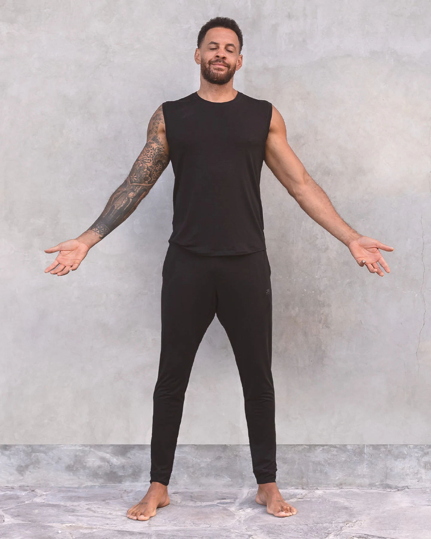Jaya Organics Yogahose Johnny Tencel - Black XL – Ansicht 4