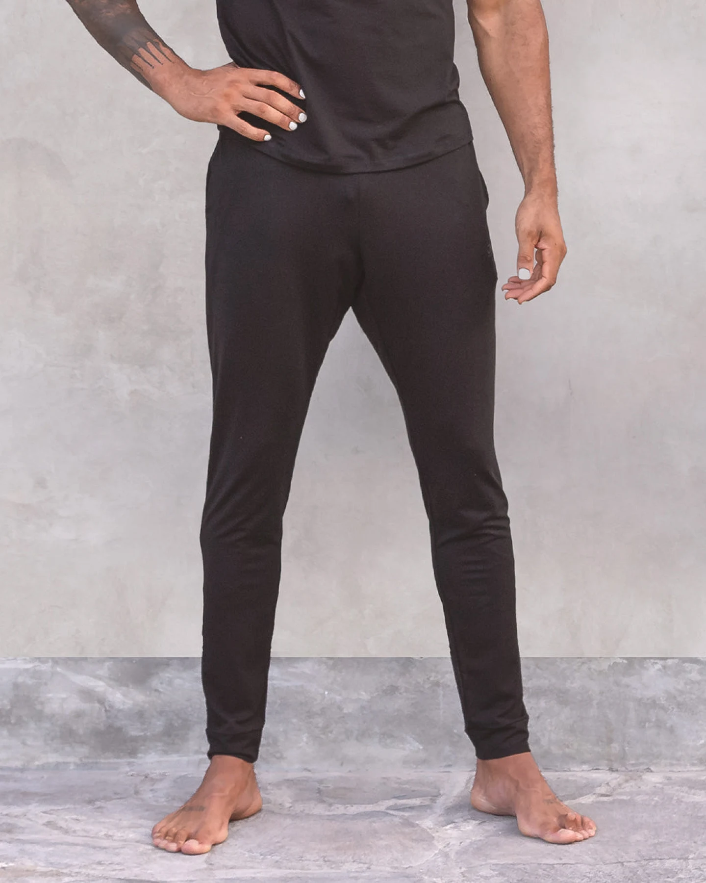 Jaya Organics Yogahose Johnny Tencel - Black L – Ansicht 3