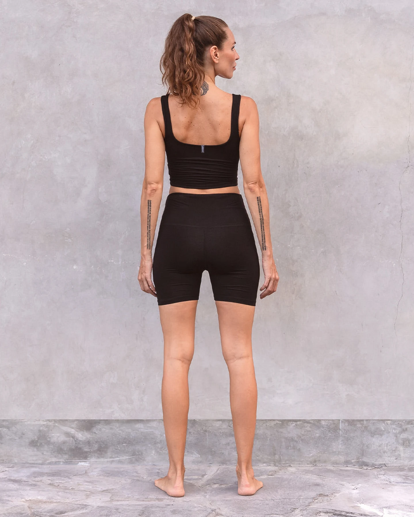 Jaya Organics Biker Leggings Bibi - Black L – Ansicht 2