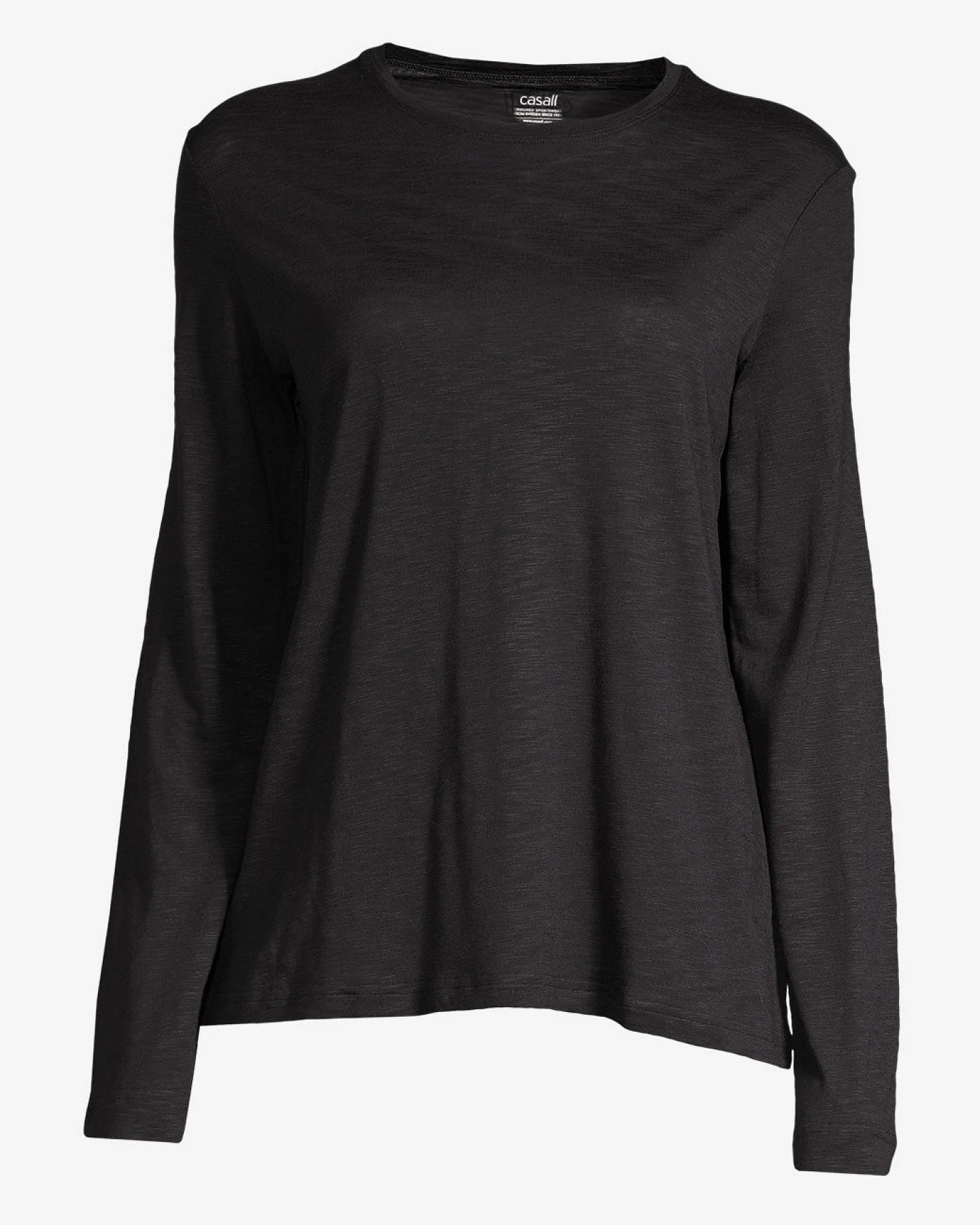 Casall Langarmshirt Soft Texture - Black M – Ansicht 2