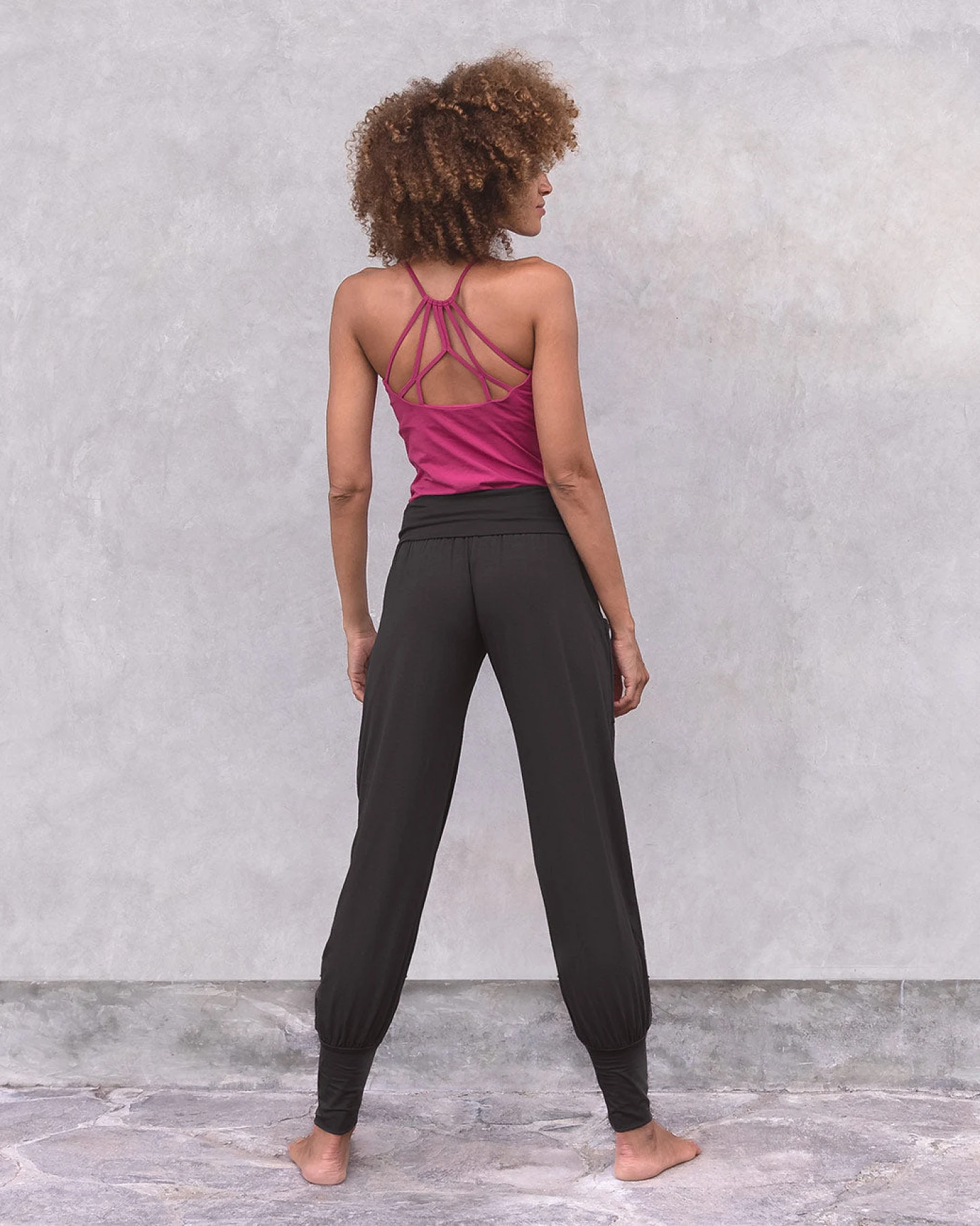 Jaya Organics Yogahose Joyce - Black L – Ansicht 3