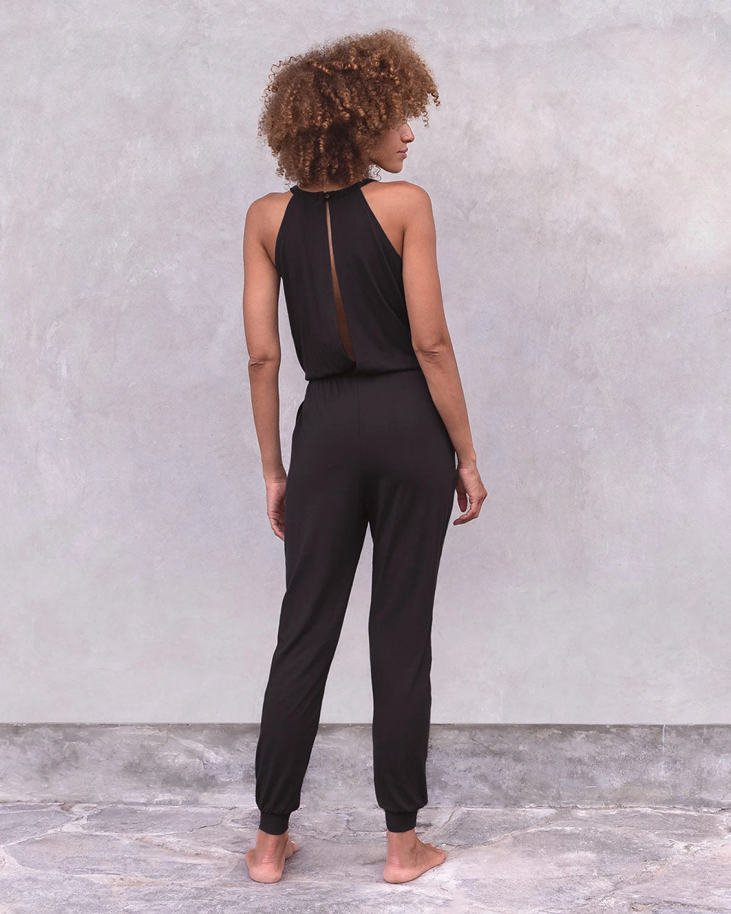 Jaya Organics Jumpsuit Paris Tencel - Black L – Ansicht 2
