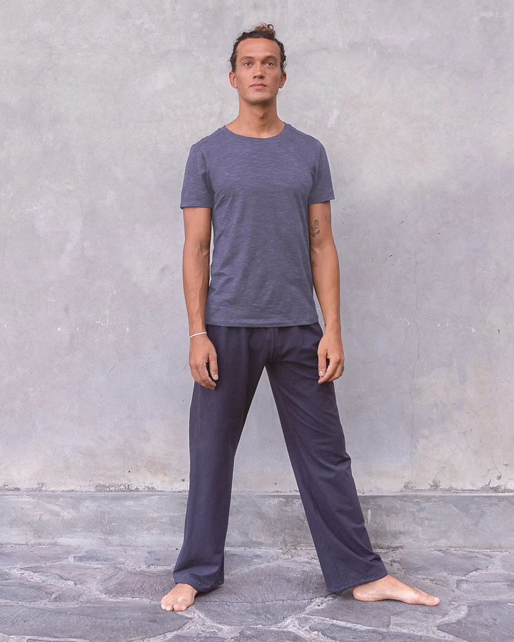 Jaya Organics Yogahose Carlos - Nightblue XL