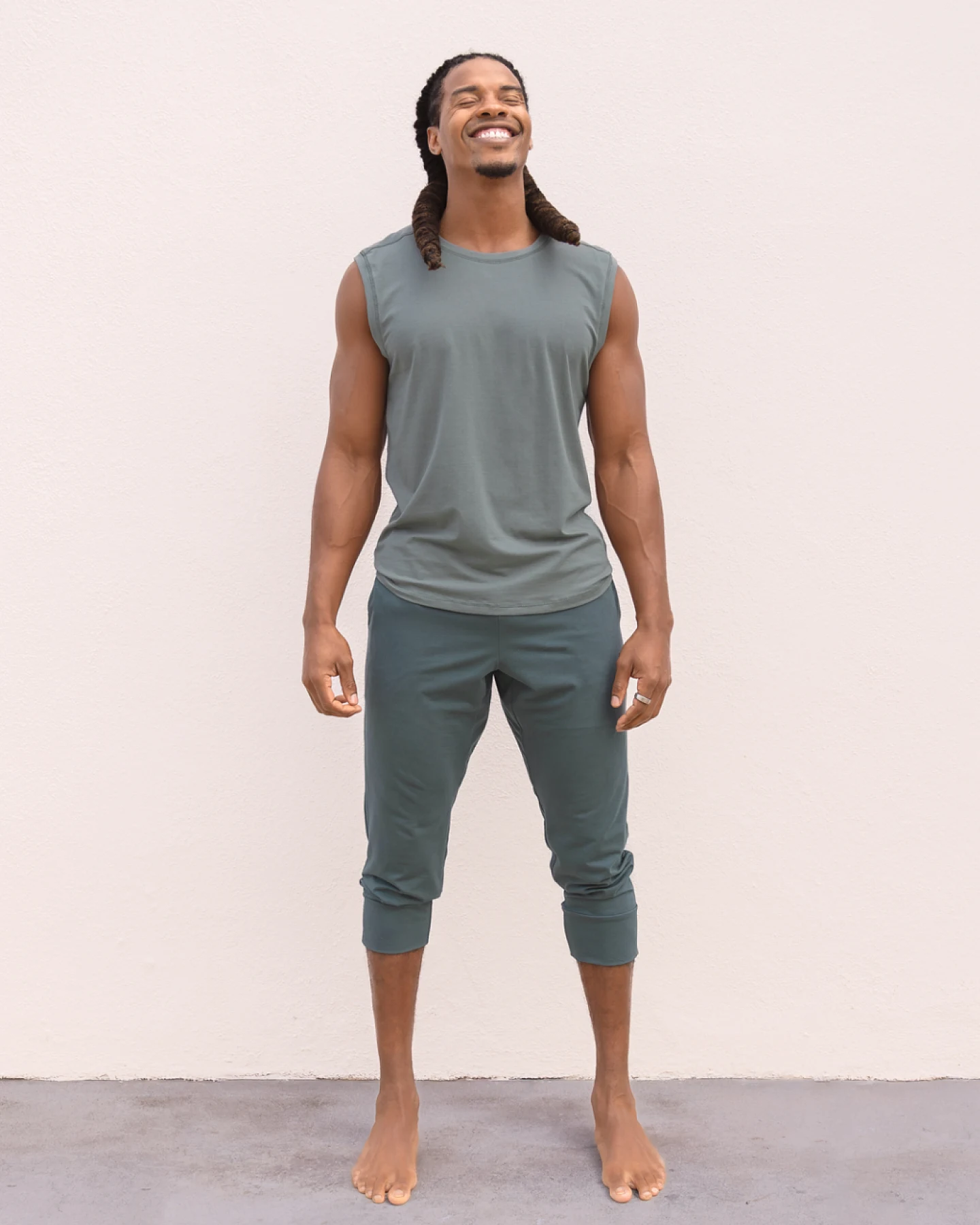 Jaya Organics Yogahose Ali - Forest S – Ansicht 2