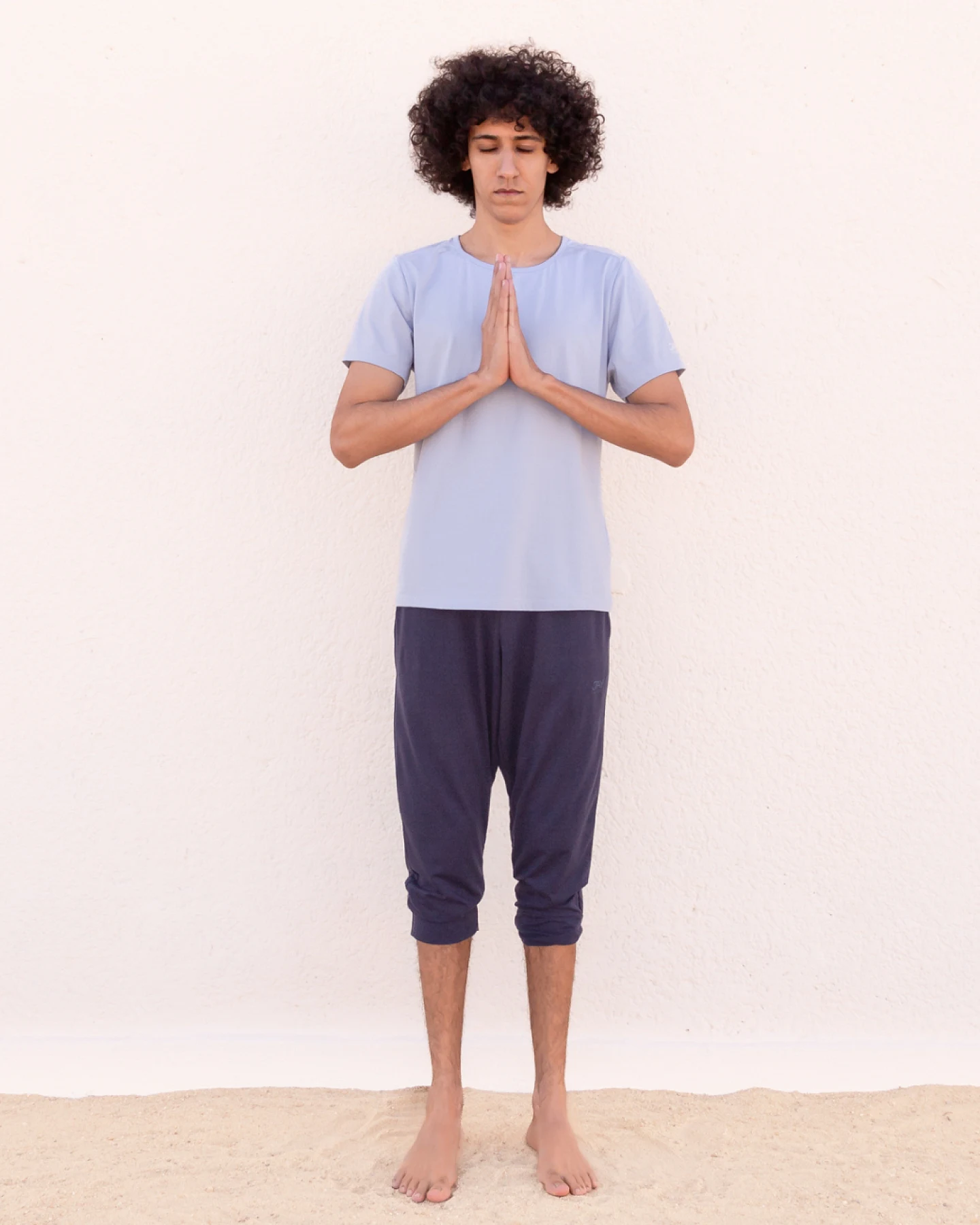 Jaya Organics T-Shirt Rocky - Skyblue L – Ansicht 2
