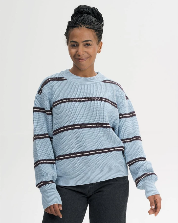 Produktseite: Rippstrick Pullover Modell: Adah