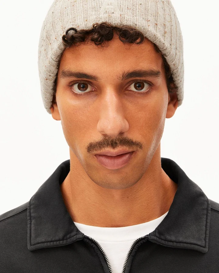 Wollmütze Tweed Knit