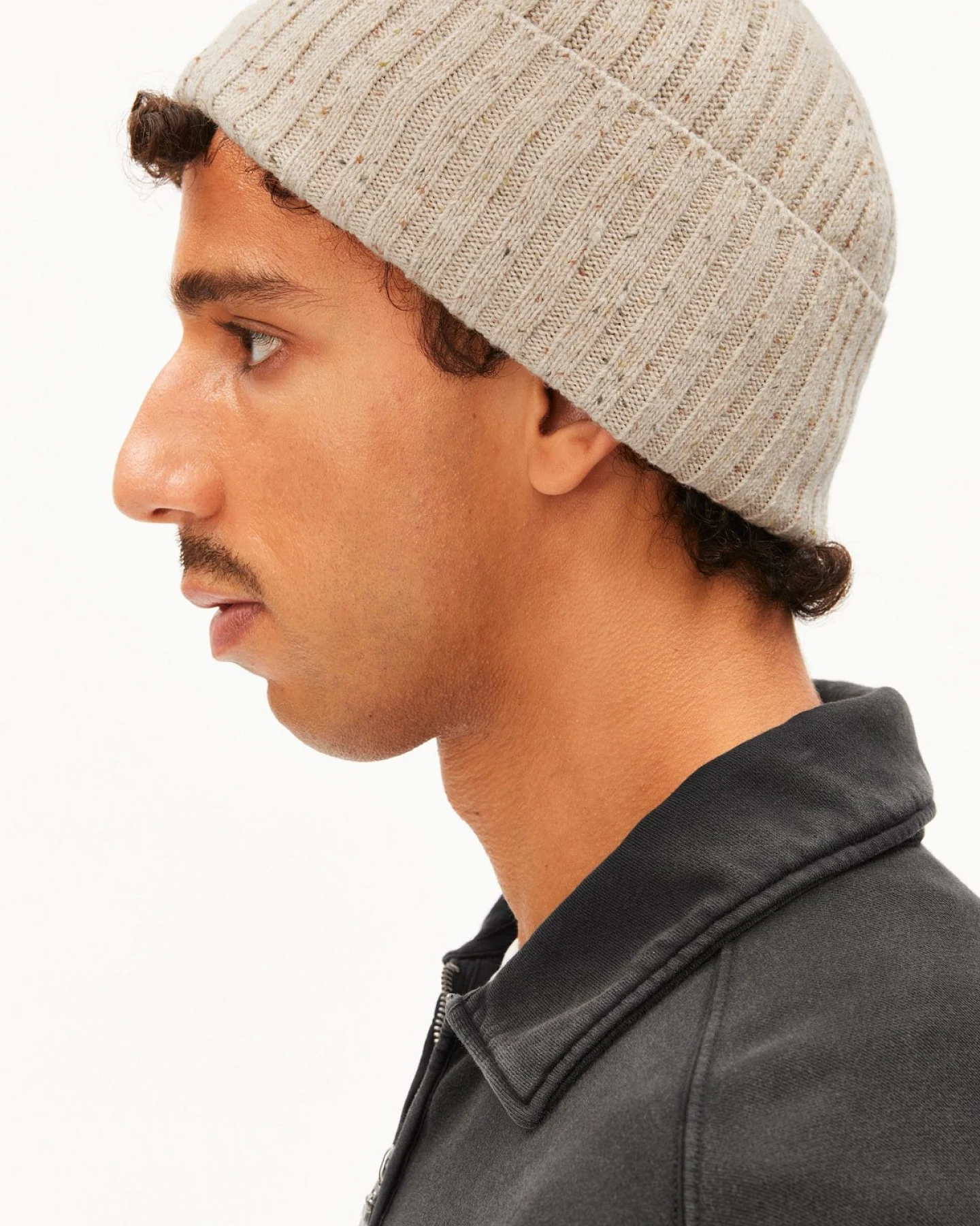 Wollmütze Tweed Knit – Ansicht 2